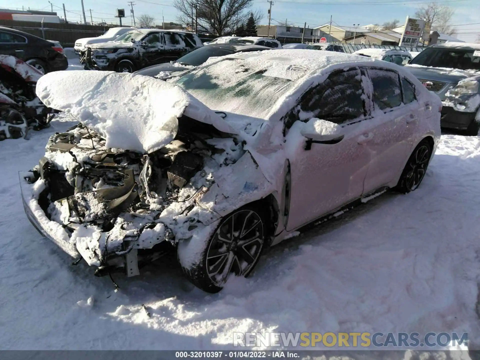 2 Photograph of a damaged car 5YFP4RCE4LP034872 TOYOTA COROLLA 2020