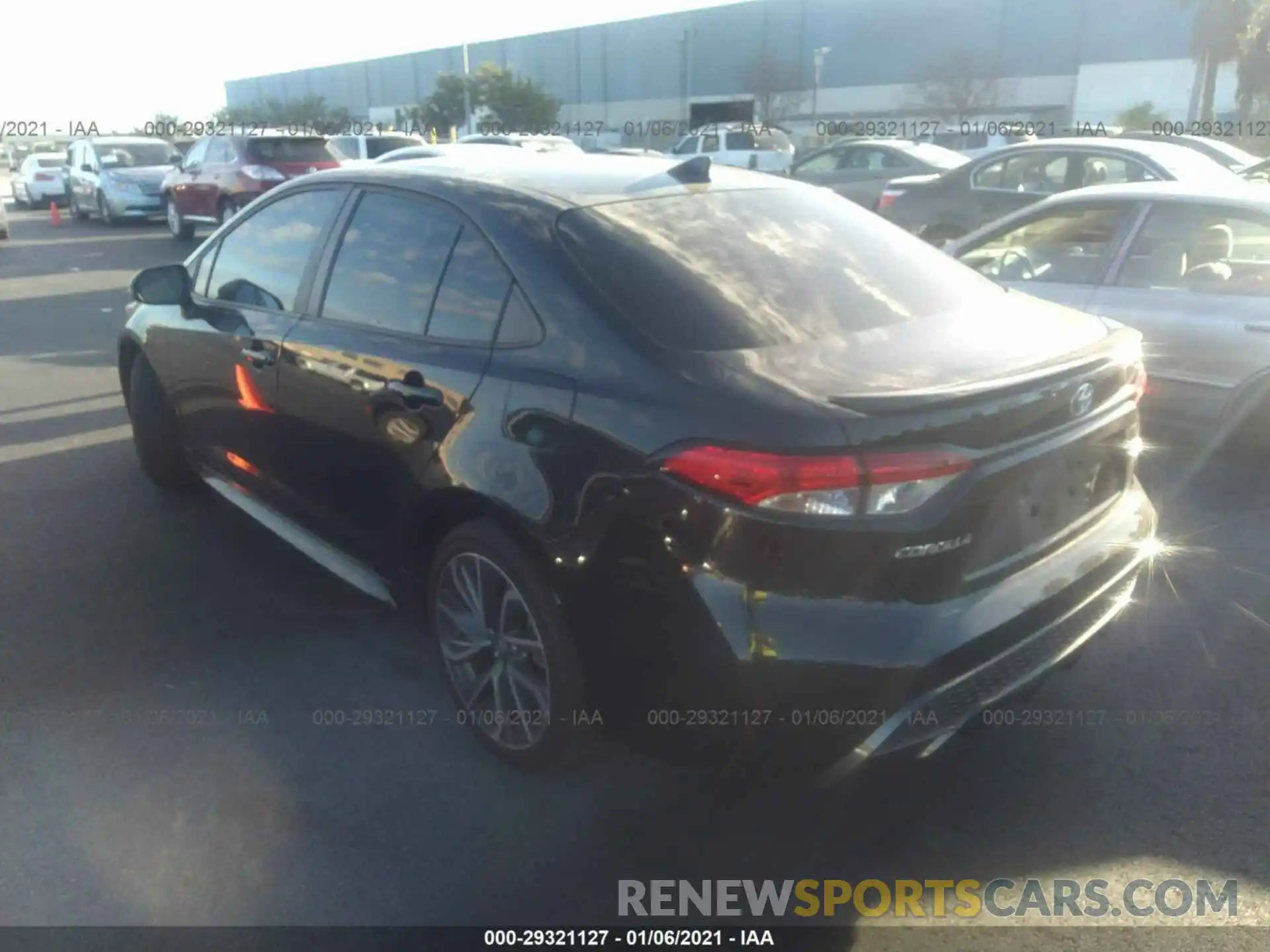 3 Photograph of a damaged car 5YFP4RCE4LP034998 TOYOTA COROLLA 2020