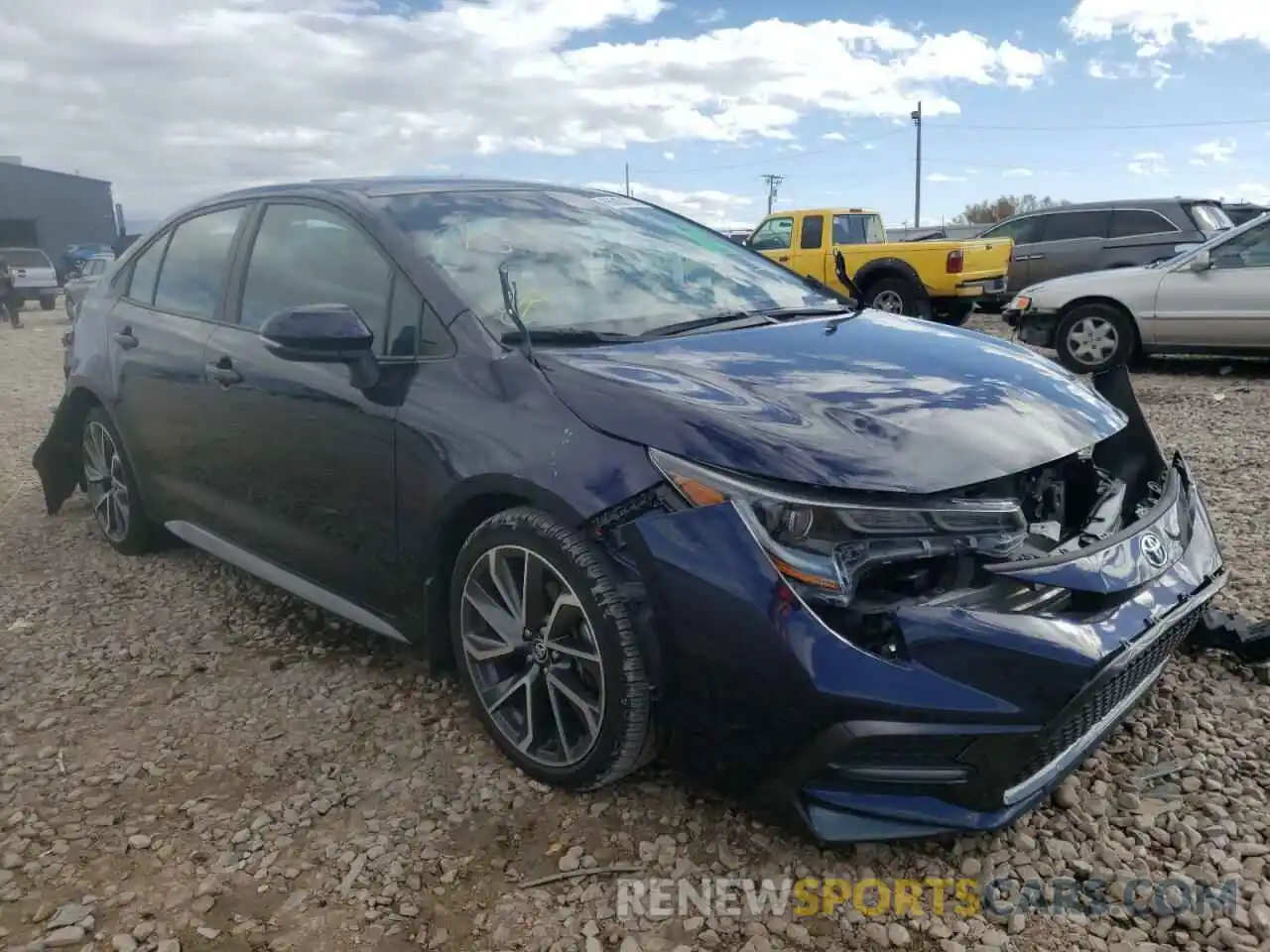 1 Photograph of a damaged car 5YFP4RCE4LP037139 TOYOTA COROLLA 2020