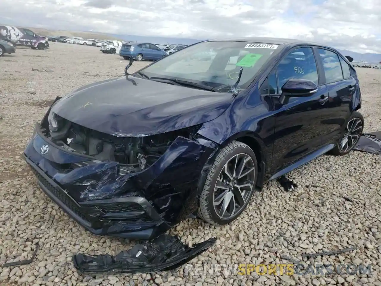 2 Photograph of a damaged car 5YFP4RCE4LP037139 TOYOTA COROLLA 2020