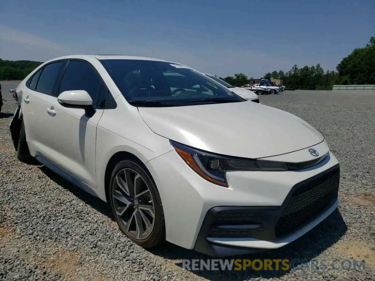 1 Photograph of a damaged car 5YFP4RCE4LP042082 TOYOTA COROLLA 2020