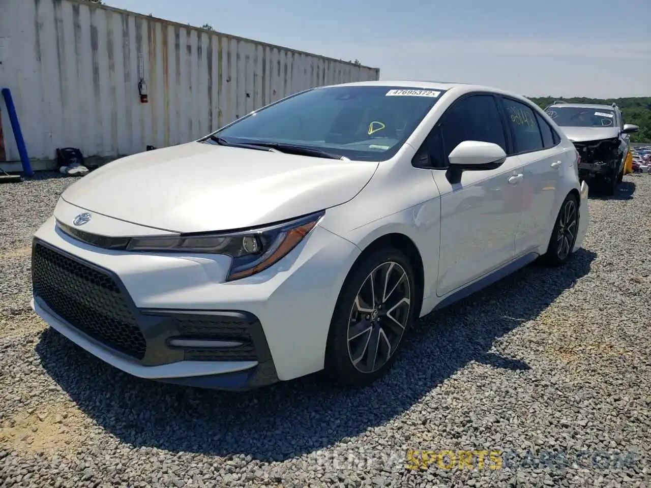 2 Photograph of a damaged car 5YFP4RCE4LP042082 TOYOTA COROLLA 2020