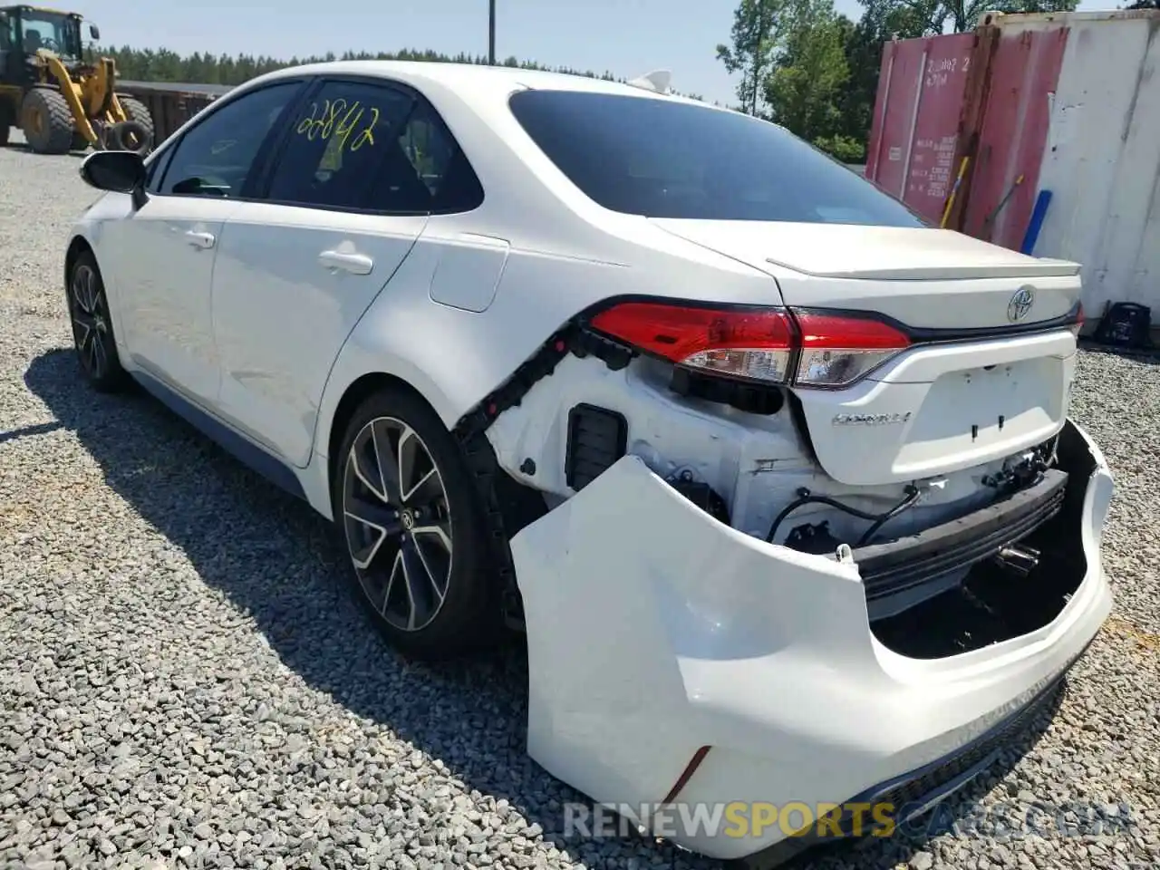 3 Photograph of a damaged car 5YFP4RCE4LP042082 TOYOTA COROLLA 2020