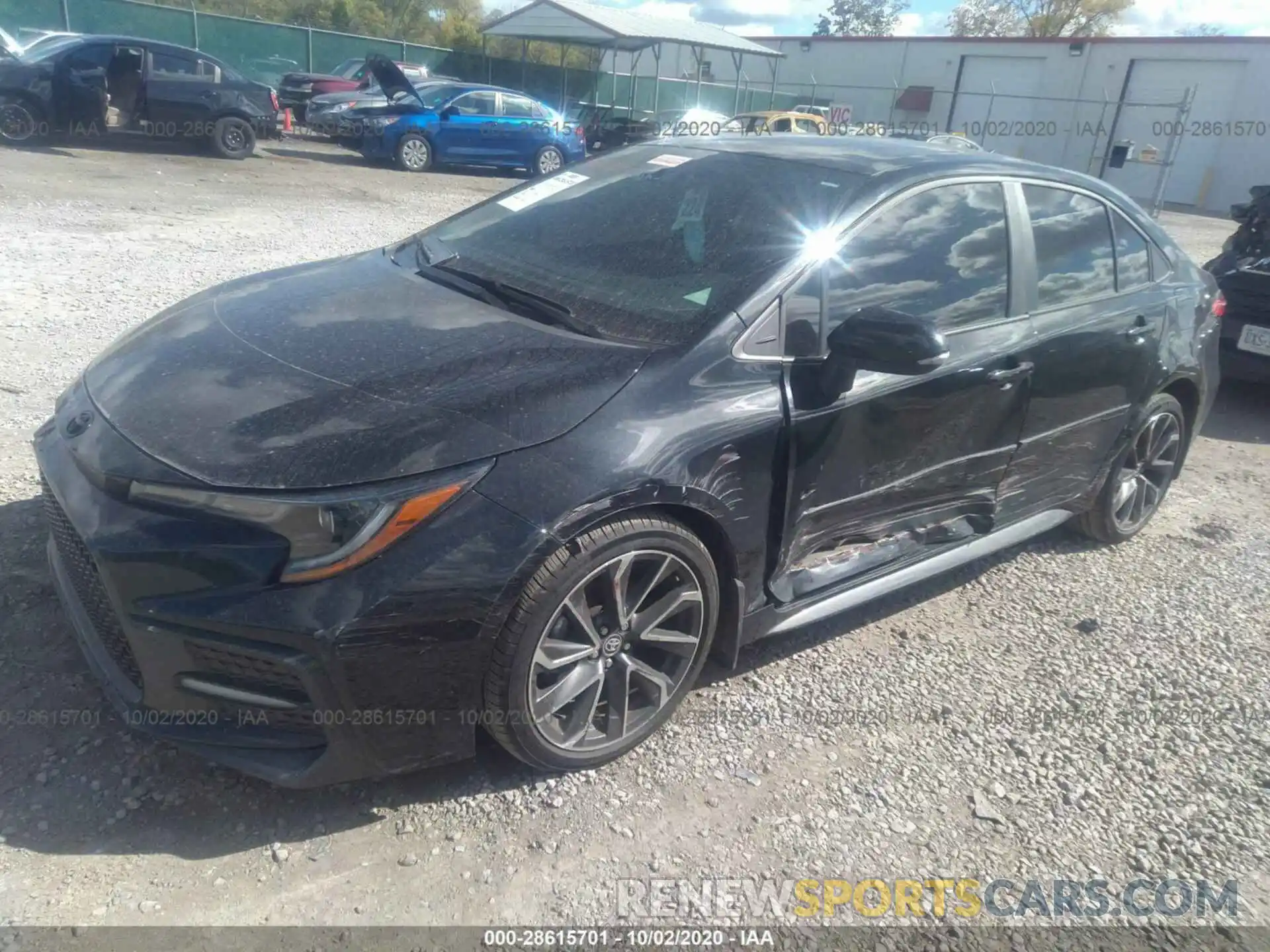 2 Photograph of a damaged car 5YFP4RCE4LP043734 TOYOTA COROLLA 2020