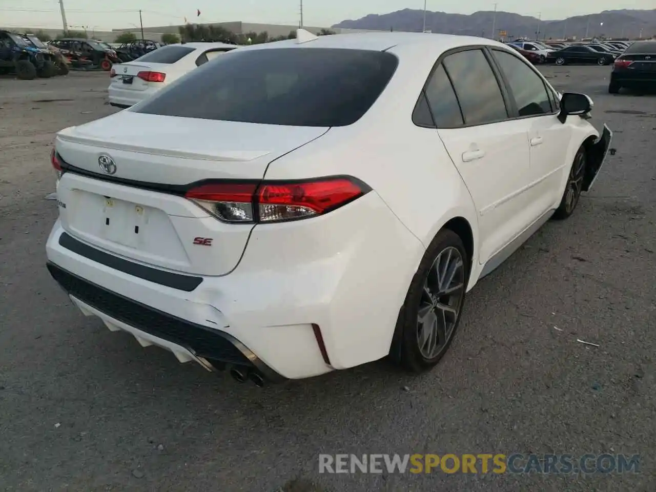 4 Photograph of a damaged car 5YFP4RCE4LP052465 TOYOTA COROLLA 2020