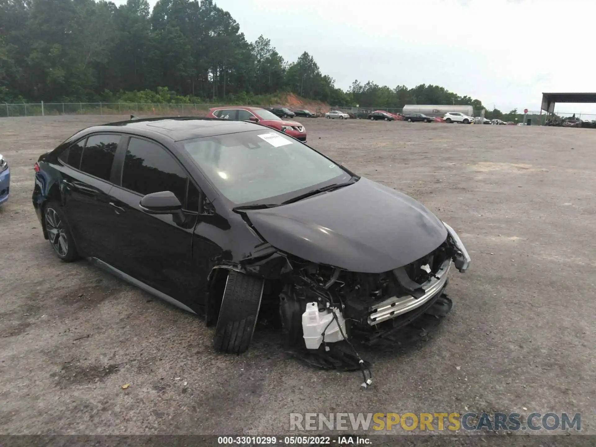 1 Photograph of a damaged car 5YFP4RCE5LP012881 TOYOTA COROLLA 2020