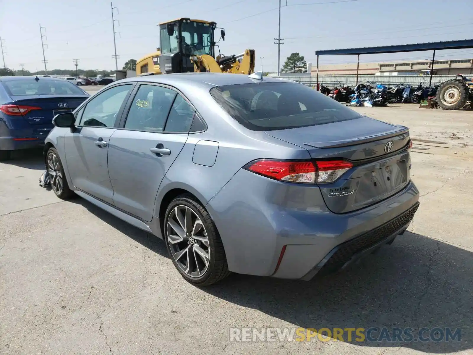 3 Photograph of a damaged car 5YFP4RCE5LP014601 TOYOTA COROLLA 2020