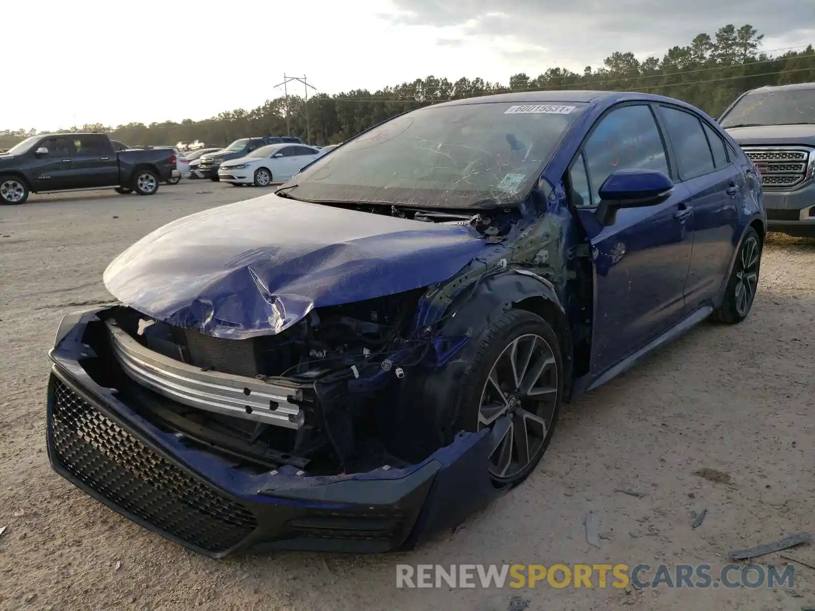 2 Photograph of a damaged car 5YFP4RCE5LP014808 TOYOTA COROLLA 2020