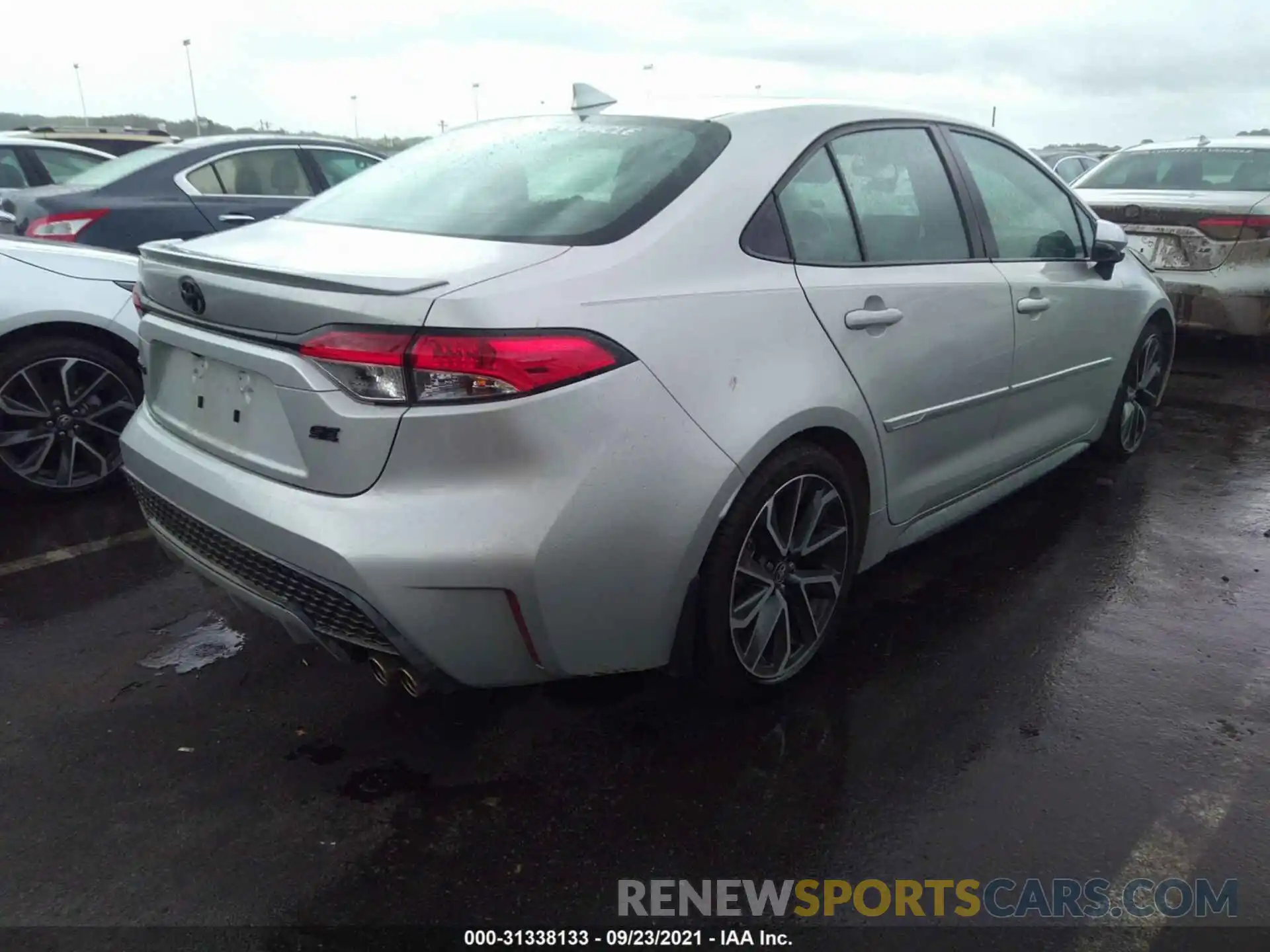 4 Photograph of a damaged car 5YFP4RCE5LP024531 TOYOTA COROLLA 2020