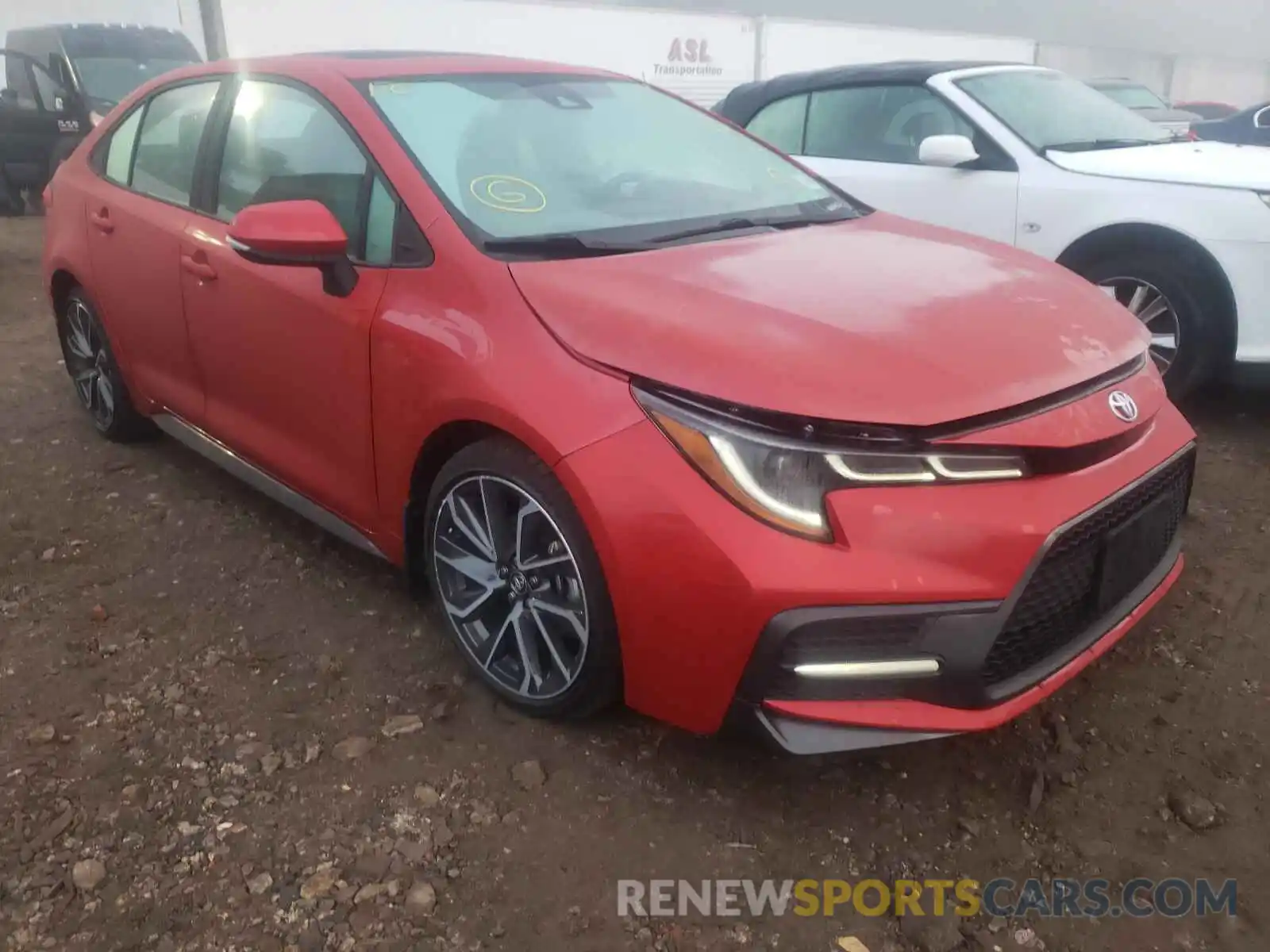 1 Photograph of a damaged car 5YFP4RCE5LP025887 TOYOTA COROLLA 2020