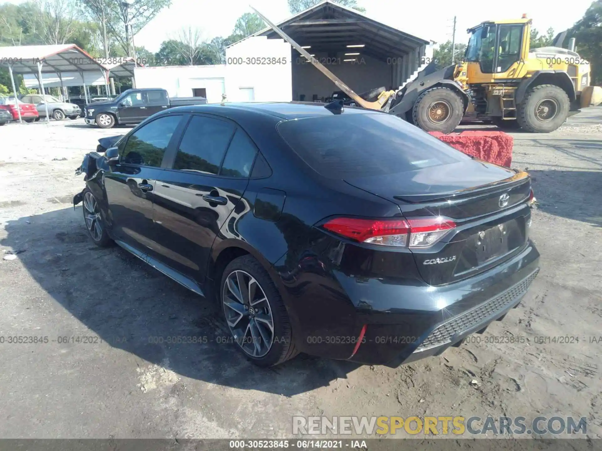 3 Photograph of a damaged car 5YFP4RCE5LP027333 TOYOTA COROLLA 2020