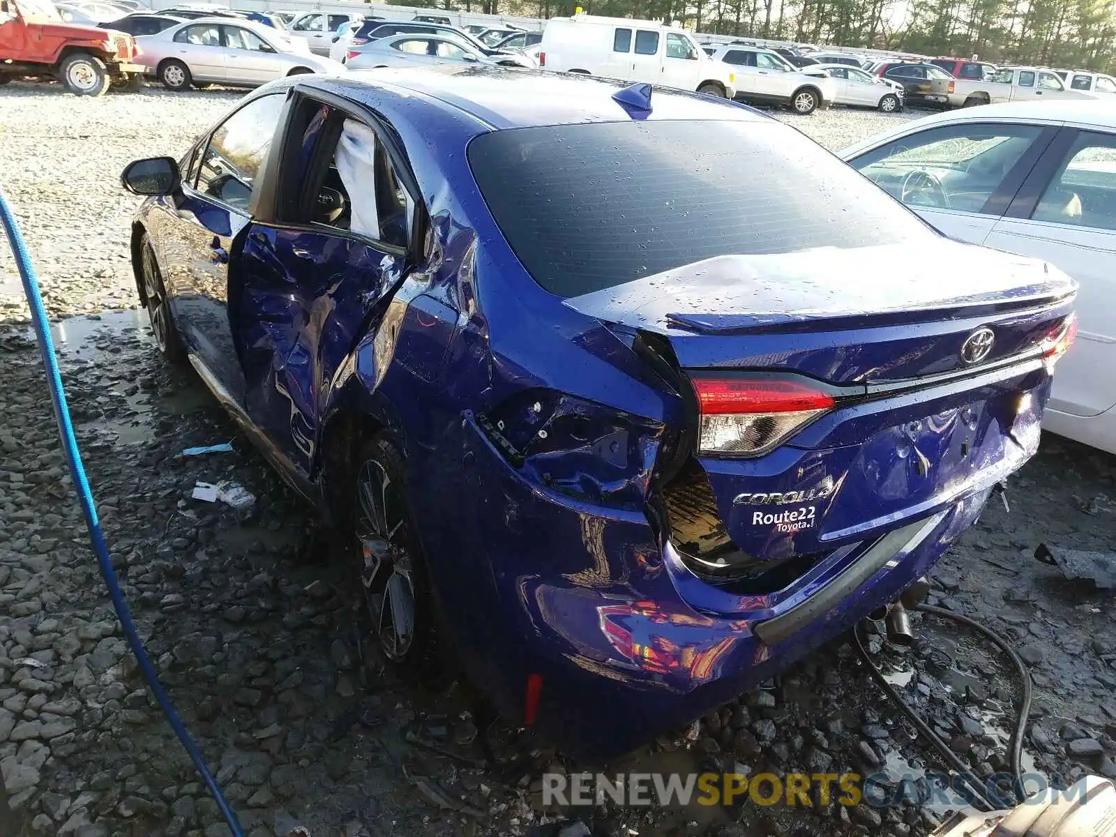 3 Photograph of a damaged car 5YFP4RCE5LP027431 TOYOTA COROLLA 2020