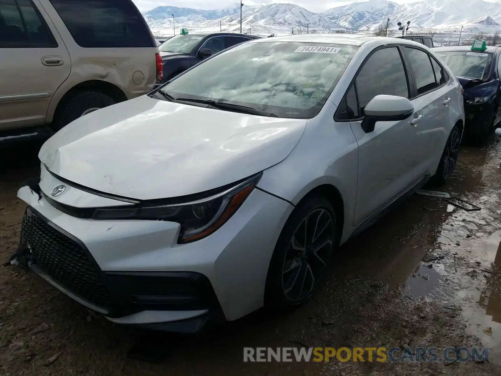 2 Photograph of a damaged car 5YFP4RCE5LP030622 TOYOTA COROLLA 2020