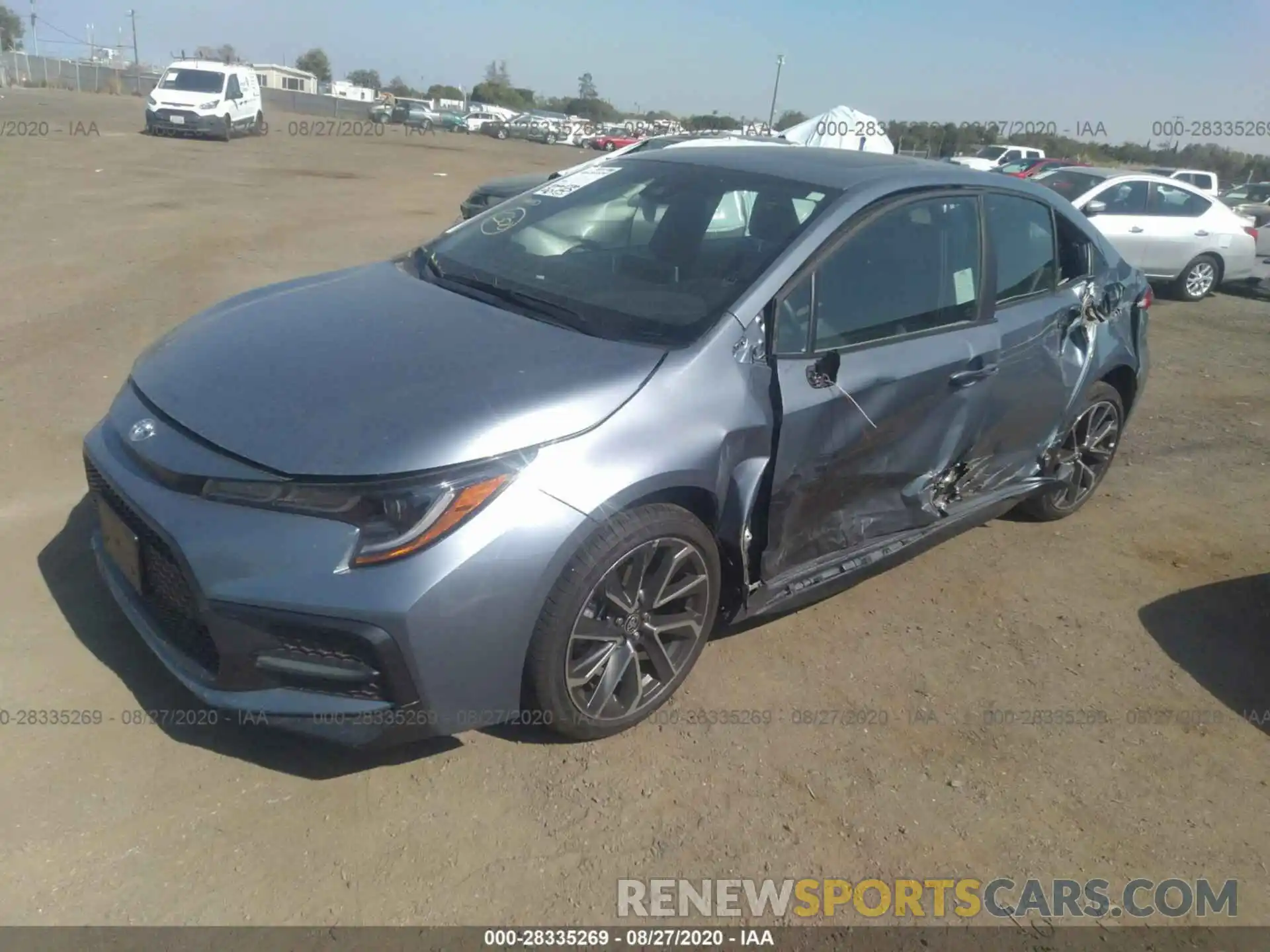 2 Photograph of a damaged car 5YFP4RCE5LP034993 TOYOTA COROLLA 2020