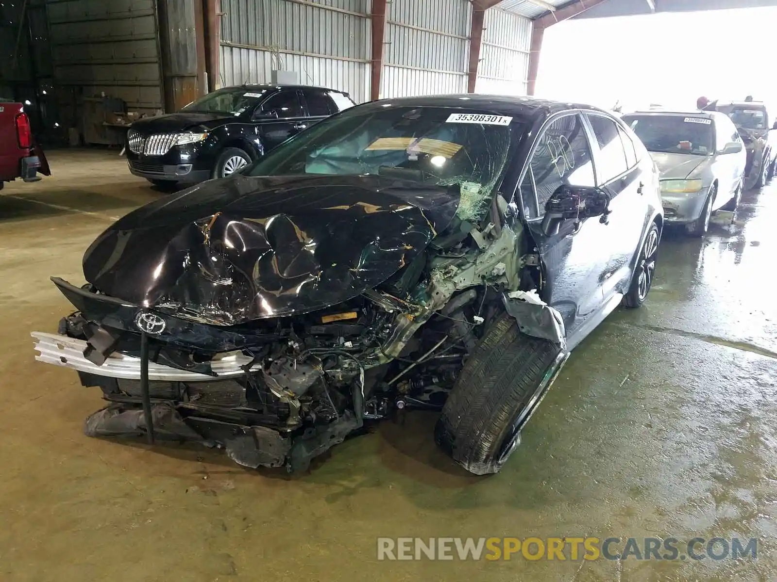 2 Photograph of a damaged car 5YFP4RCE5LP038199 TOYOTA COROLLA 2020