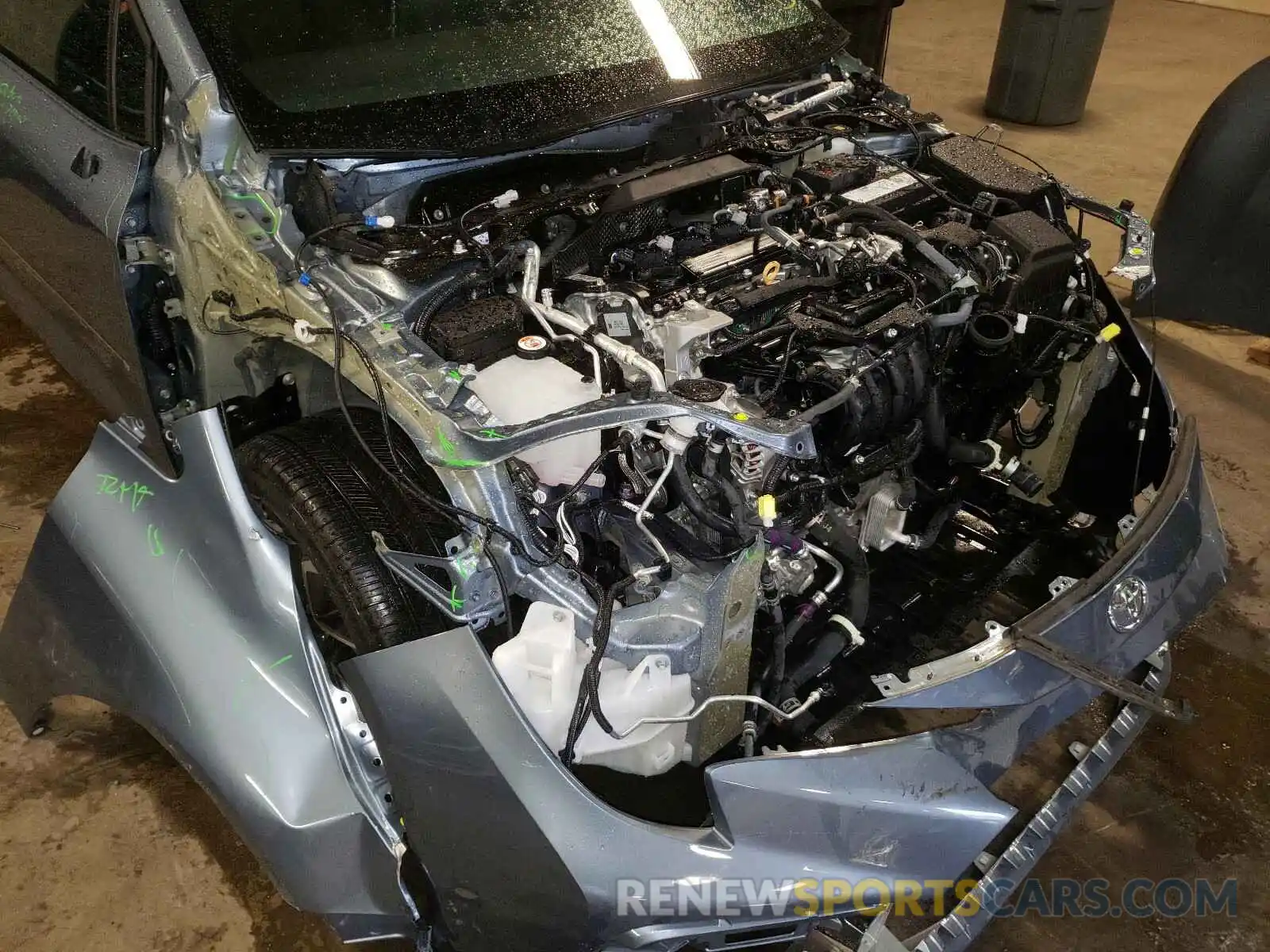 9 Photograph of a damaged car 5YFP4RCE5LP043838 TOYOTA COROLLA 2020