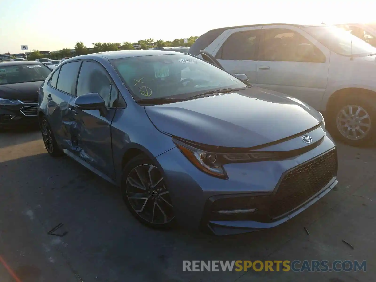 1 Photograph of a damaged car 5YFP4RCE6LP011660 TOYOTA COROLLA 2020