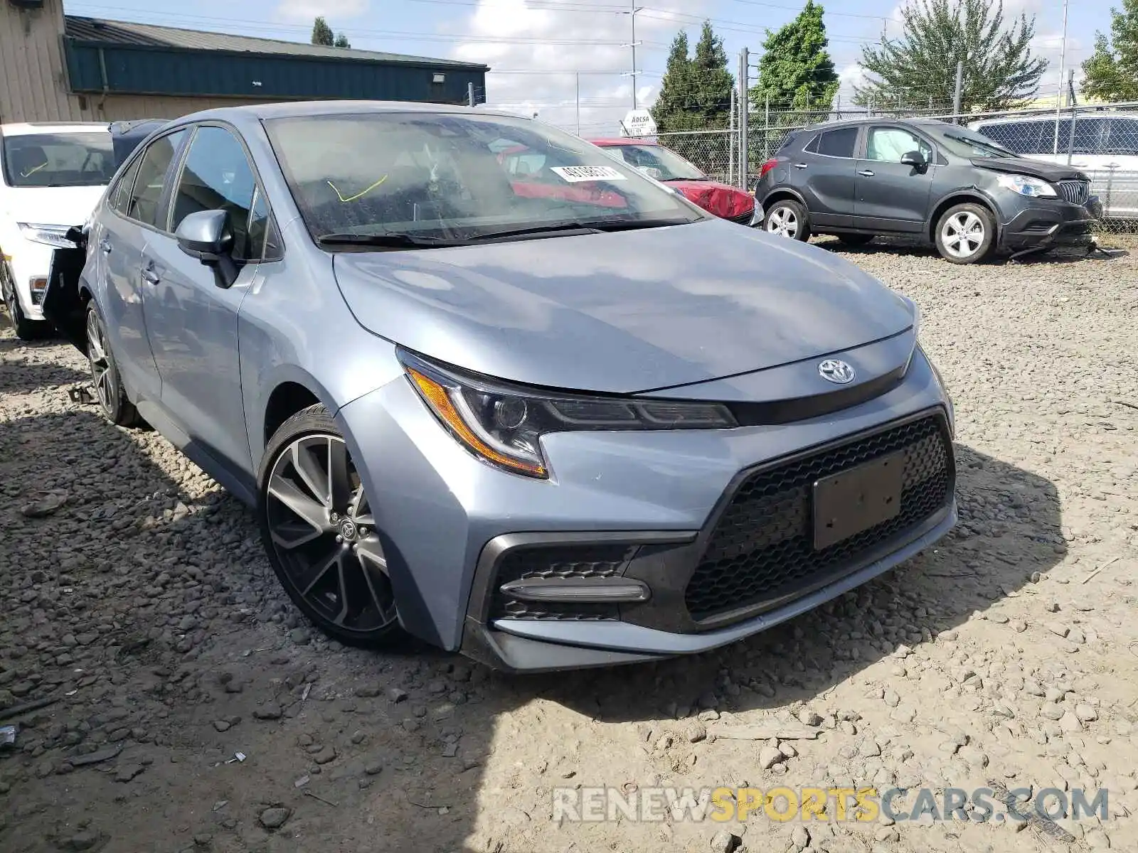 1 Photograph of a damaged car 5YFP4RCE6LP011884 TOYOTA COROLLA 2020