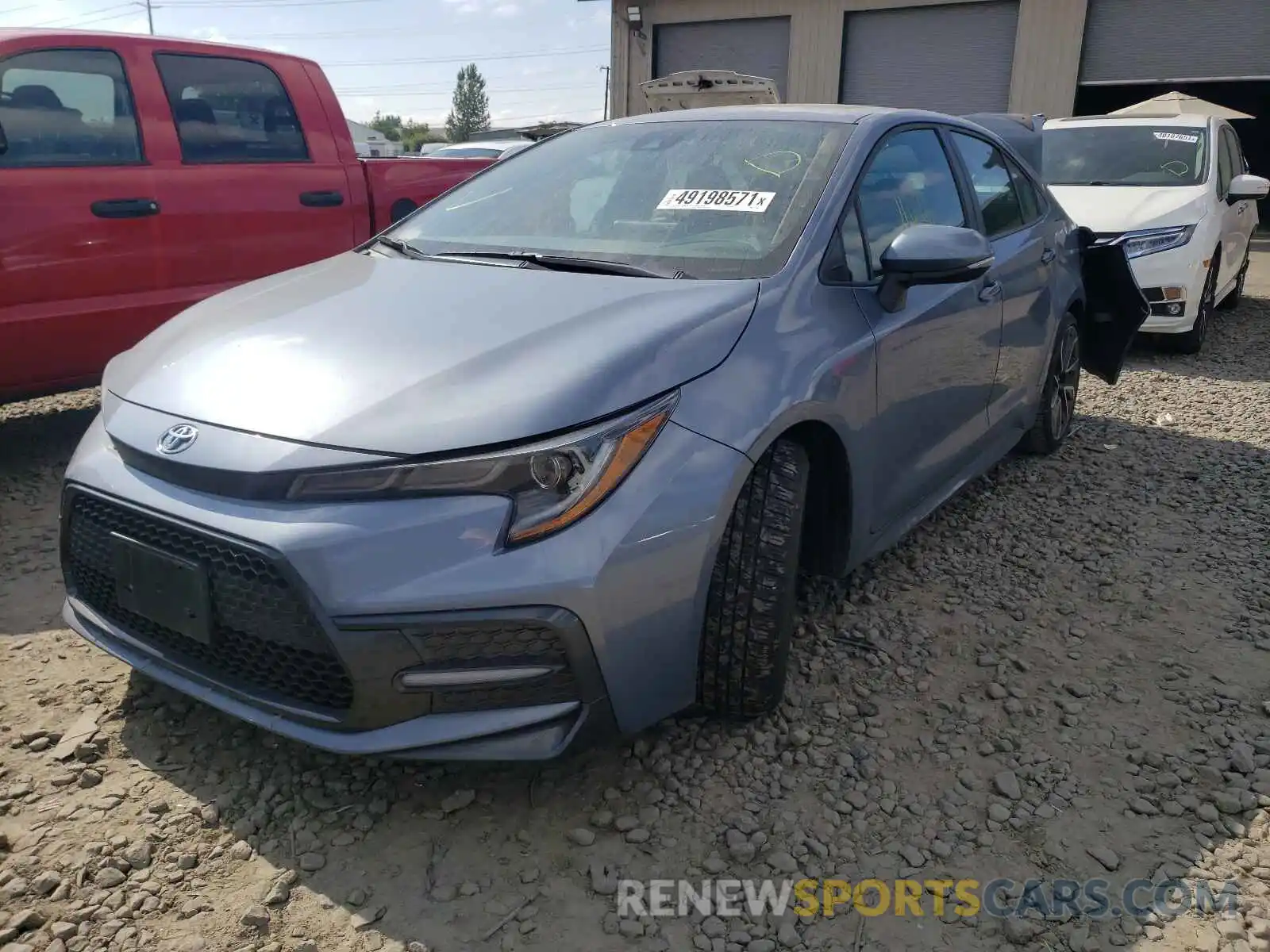 2 Photograph of a damaged car 5YFP4RCE6LP011884 TOYOTA COROLLA 2020