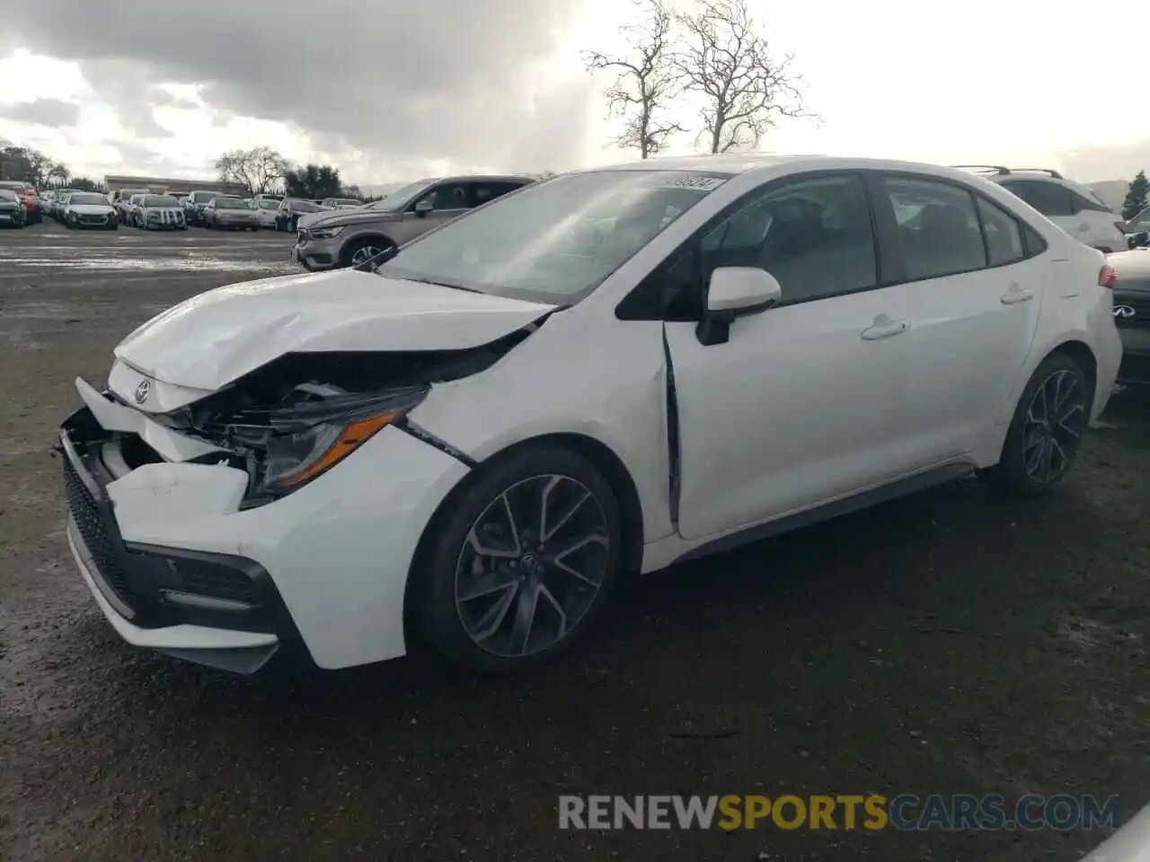 1 Photograph of a damaged car 5YFP4RCE6LP012307 TOYOTA COROLLA 2020