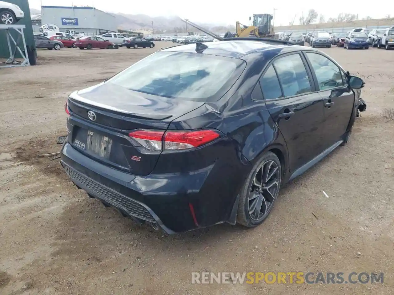 4 Photograph of a damaged car 5YFP4RCE6LP012436 TOYOTA COROLLA 2020