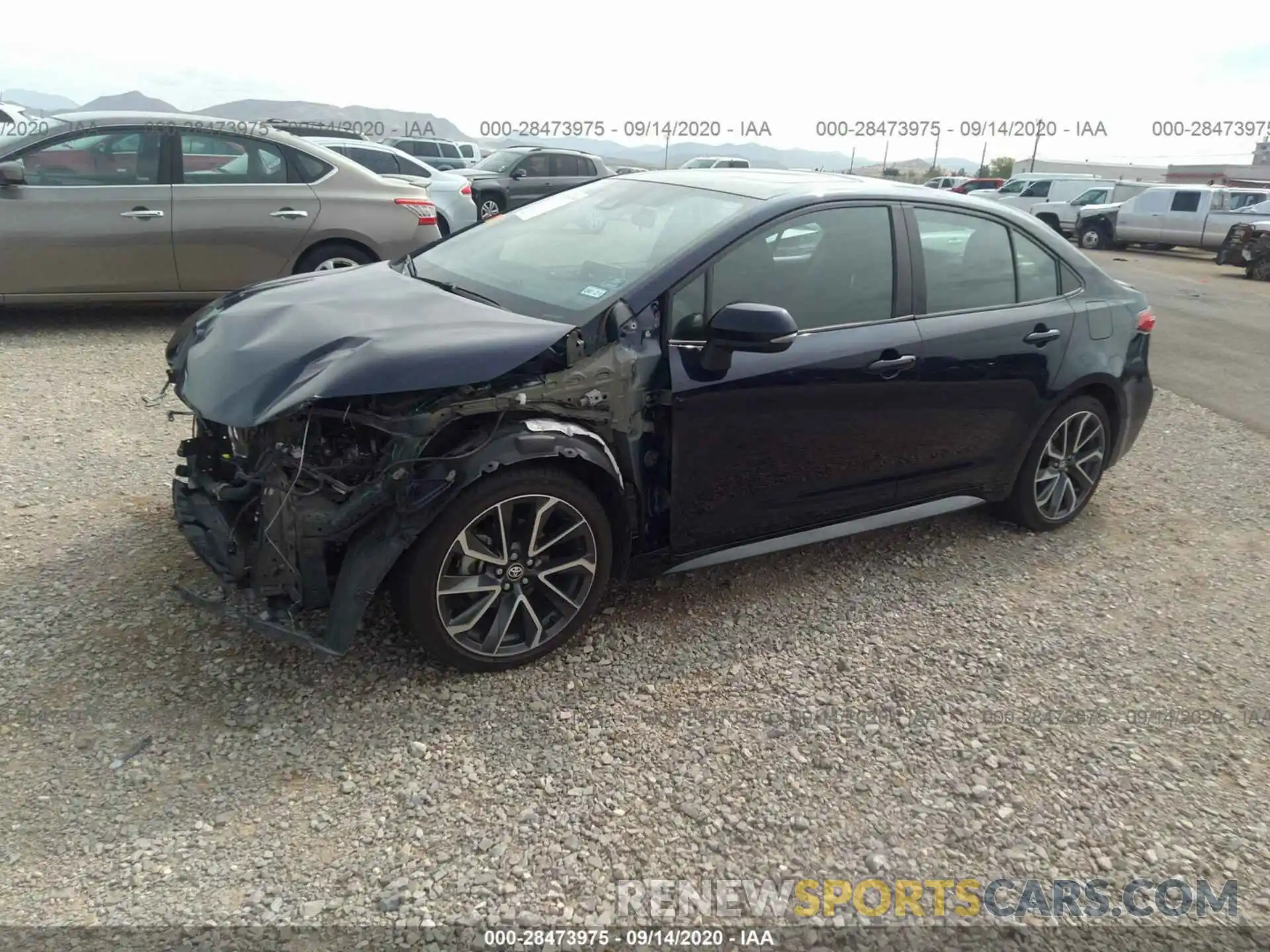 2 Photograph of a damaged car 5YFP4RCE6LP012615 TOYOTA COROLLA 2020