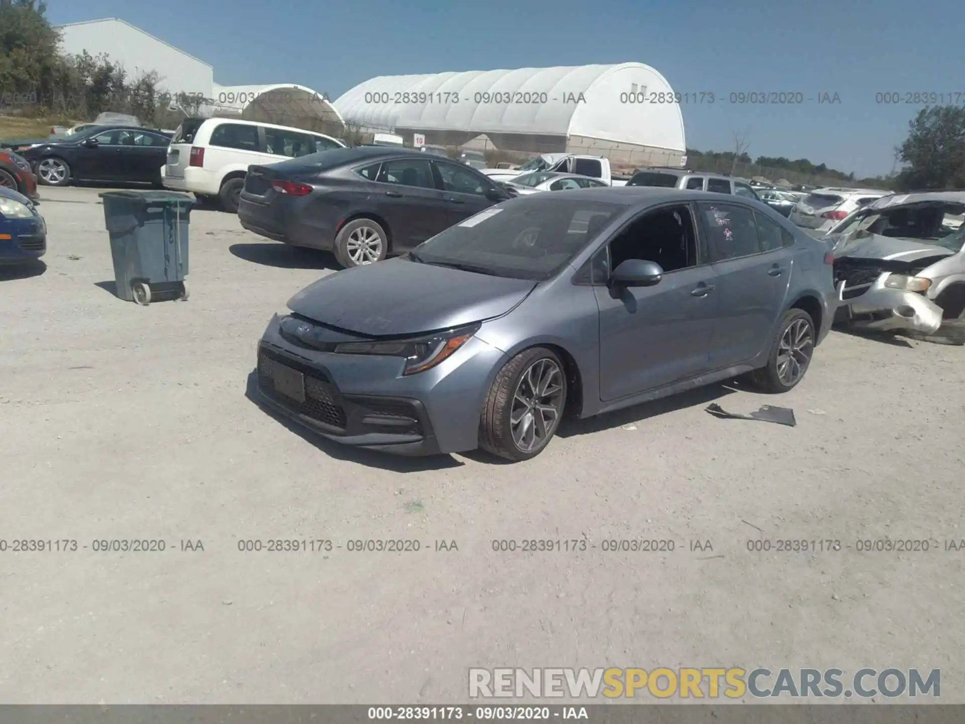 2 Photograph of a damaged car 5YFP4RCE6LP014879 TOYOTA COROLLA 2020