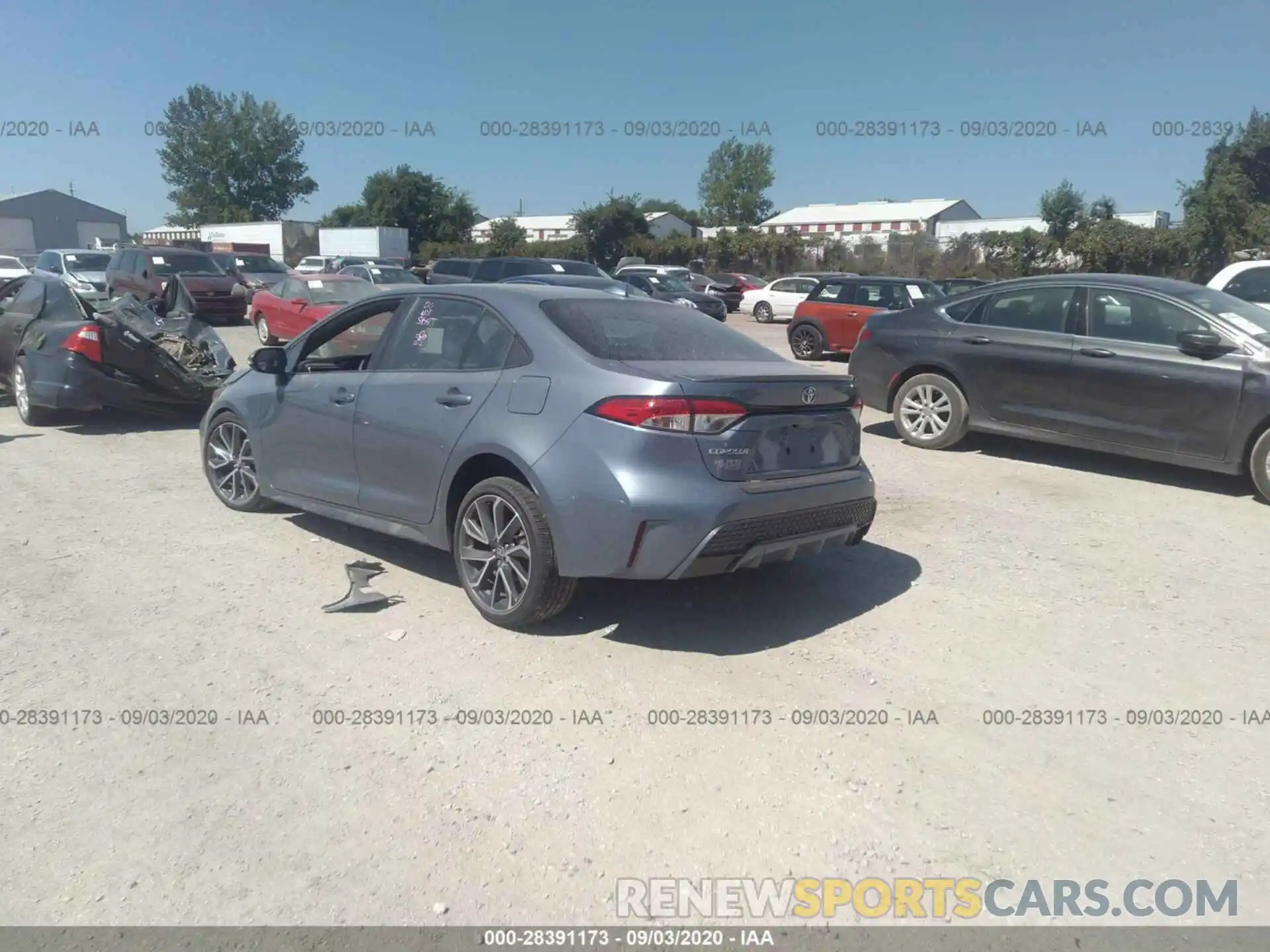 3 Photograph of a damaged car 5YFP4RCE6LP014879 TOYOTA COROLLA 2020