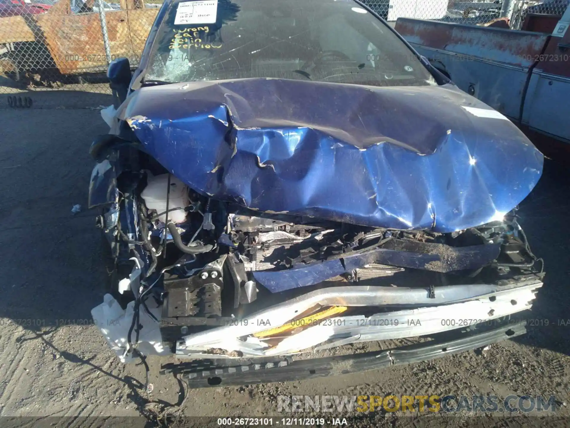 6 Photograph of a damaged car 5YFP4RCE6LP015353 TOYOTA COROLLA 2020