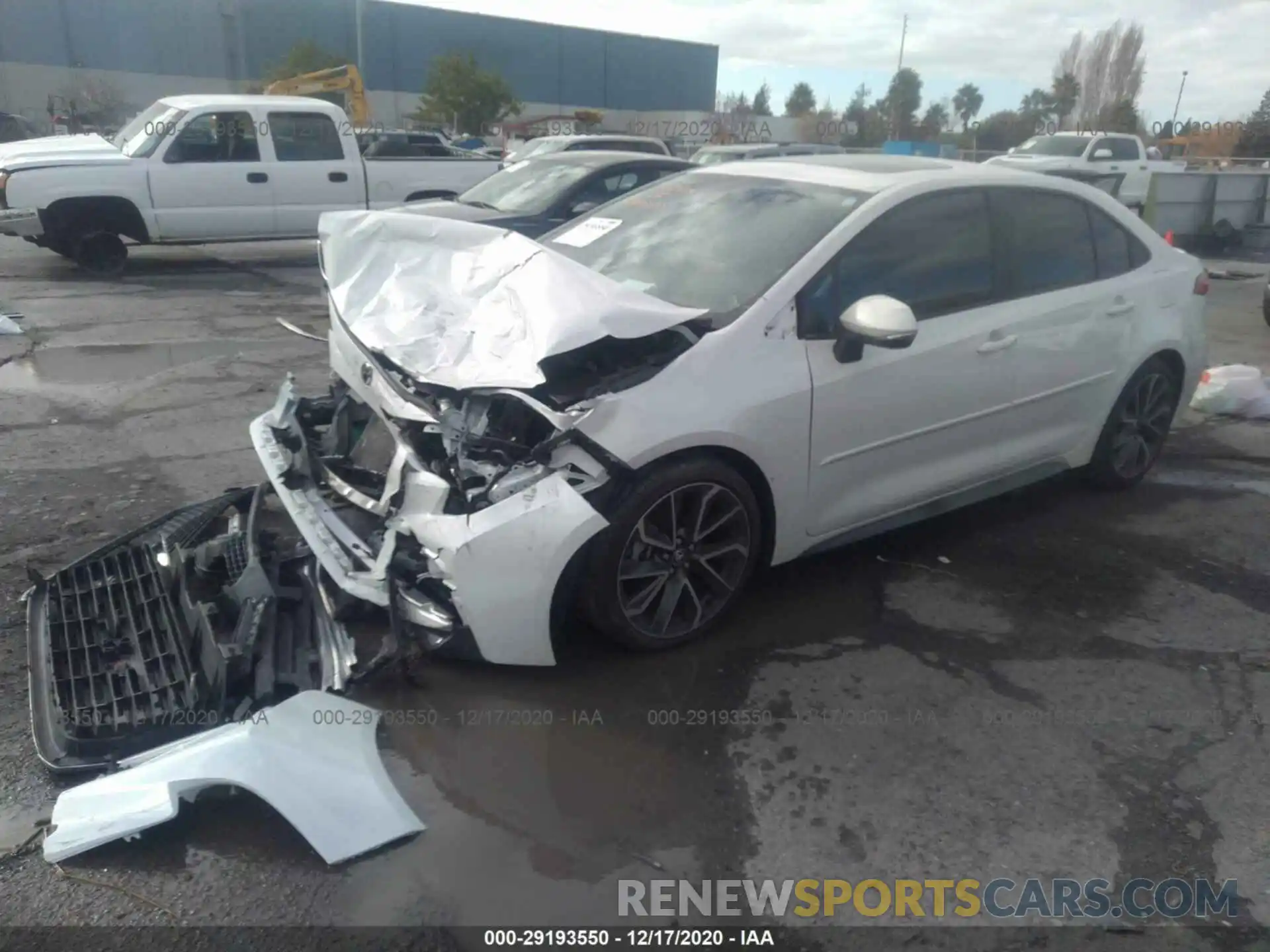 2 Photograph of a damaged car 5YFP4RCE6LP019483 TOYOTA COROLLA 2020