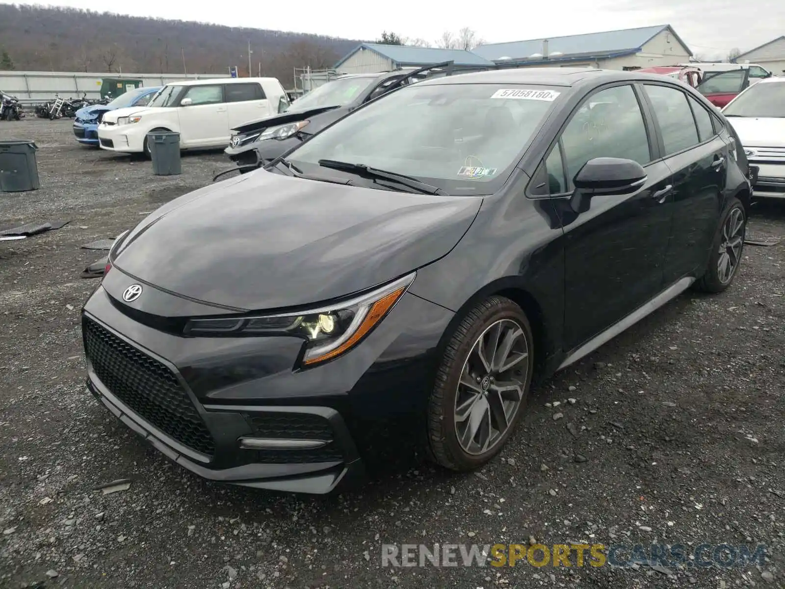 2 Photograph of a damaged car 5YFP4RCE6LP022965 TOYOTA COROLLA 2020