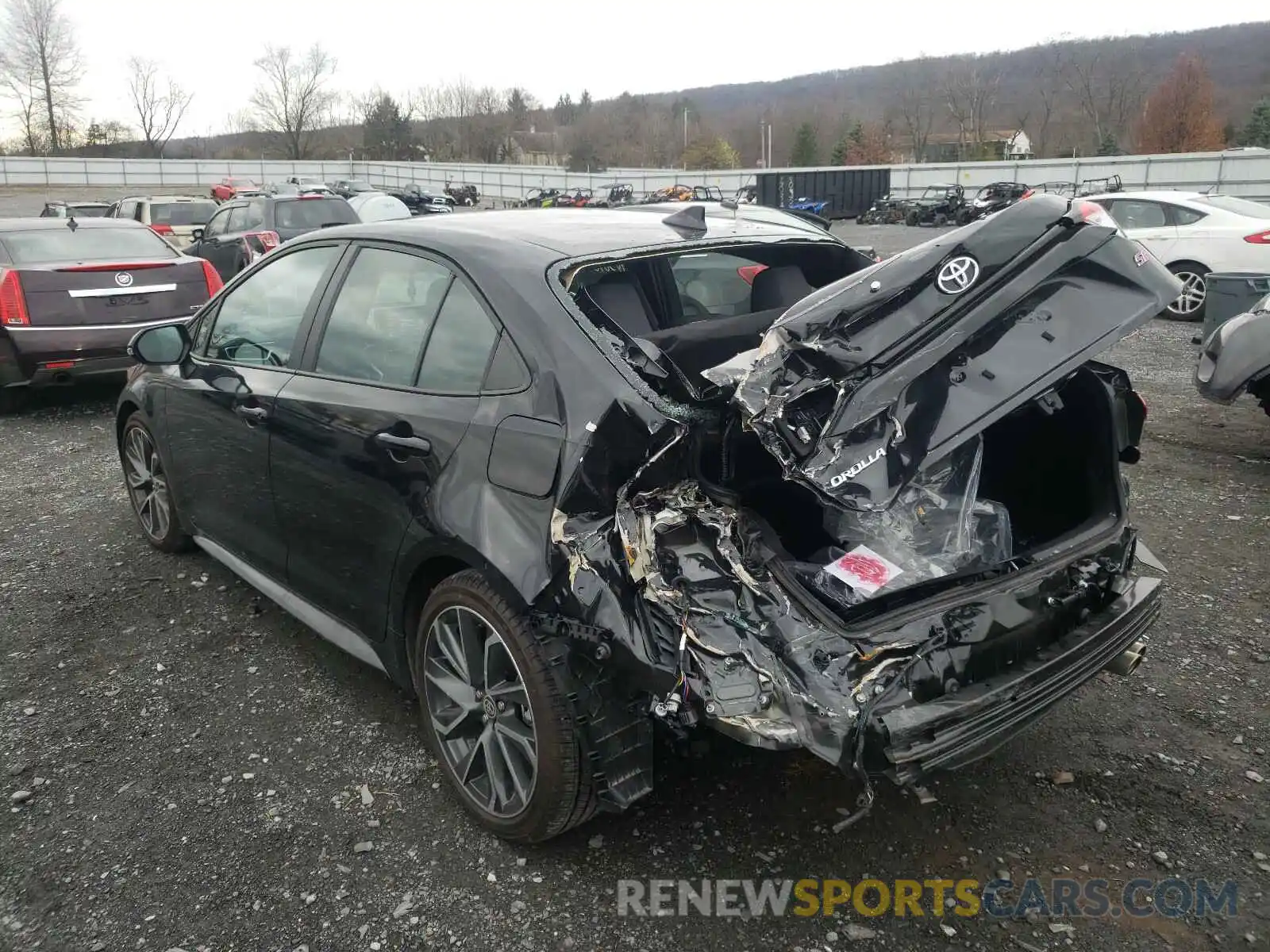 3 Photograph of a damaged car 5YFP4RCE6LP022965 TOYOTA COROLLA 2020