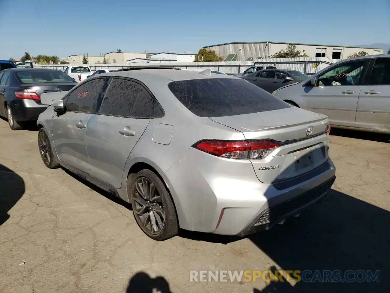 3 Photograph of a damaged car 5YFP4RCE6LP023291 TOYOTA COROLLA 2020