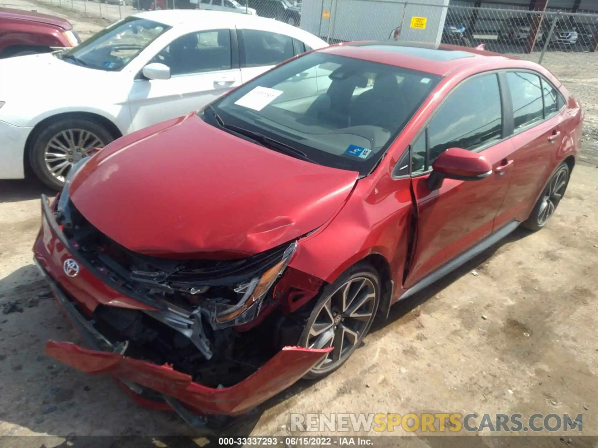 2 Photograph of a damaged car 5YFP4RCE6LP025994 TOYOTA COROLLA 2020