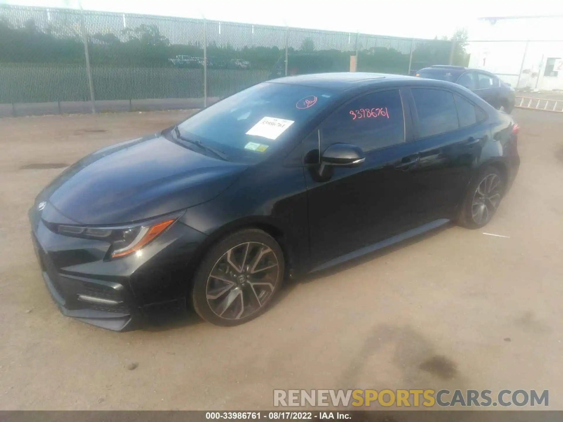 2 Photograph of a damaged car 5YFP4RCE6LP028524 TOYOTA COROLLA 2020