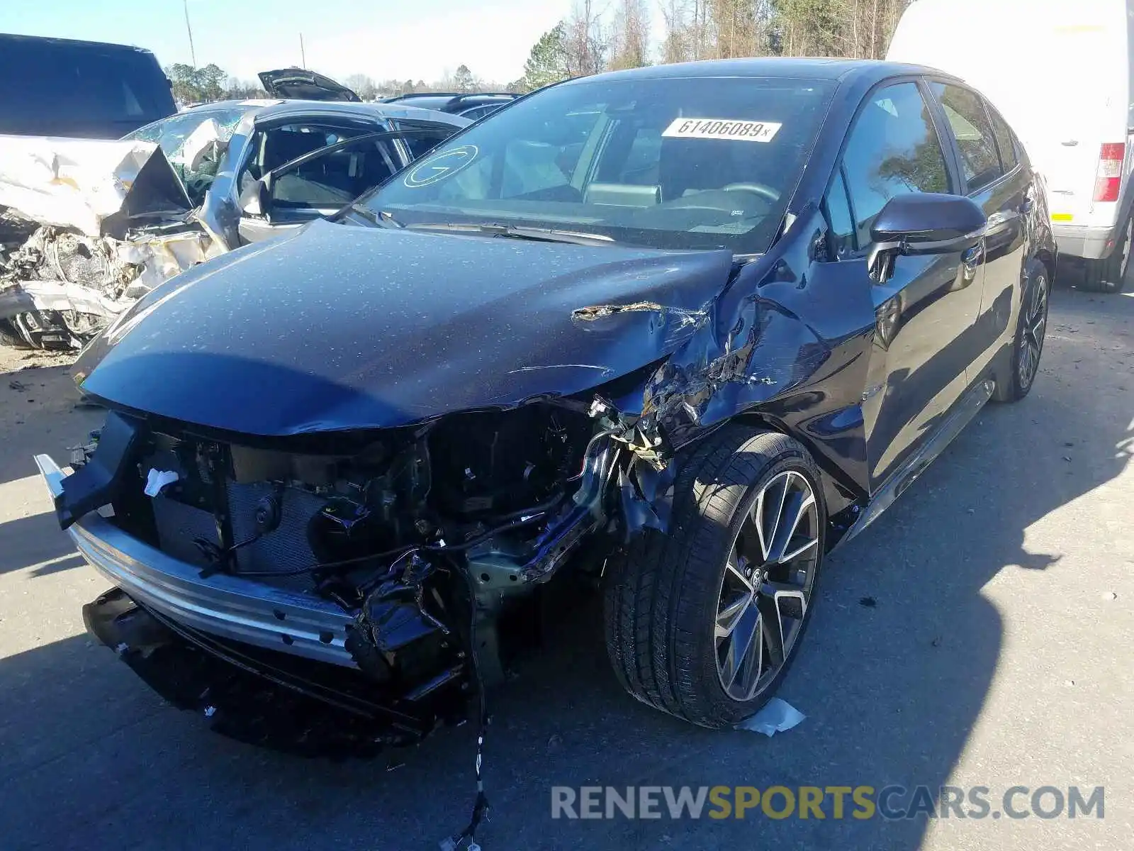 2 Photograph of a damaged car 5YFP4RCE6LP028653 TOYOTA COROLLA 2020