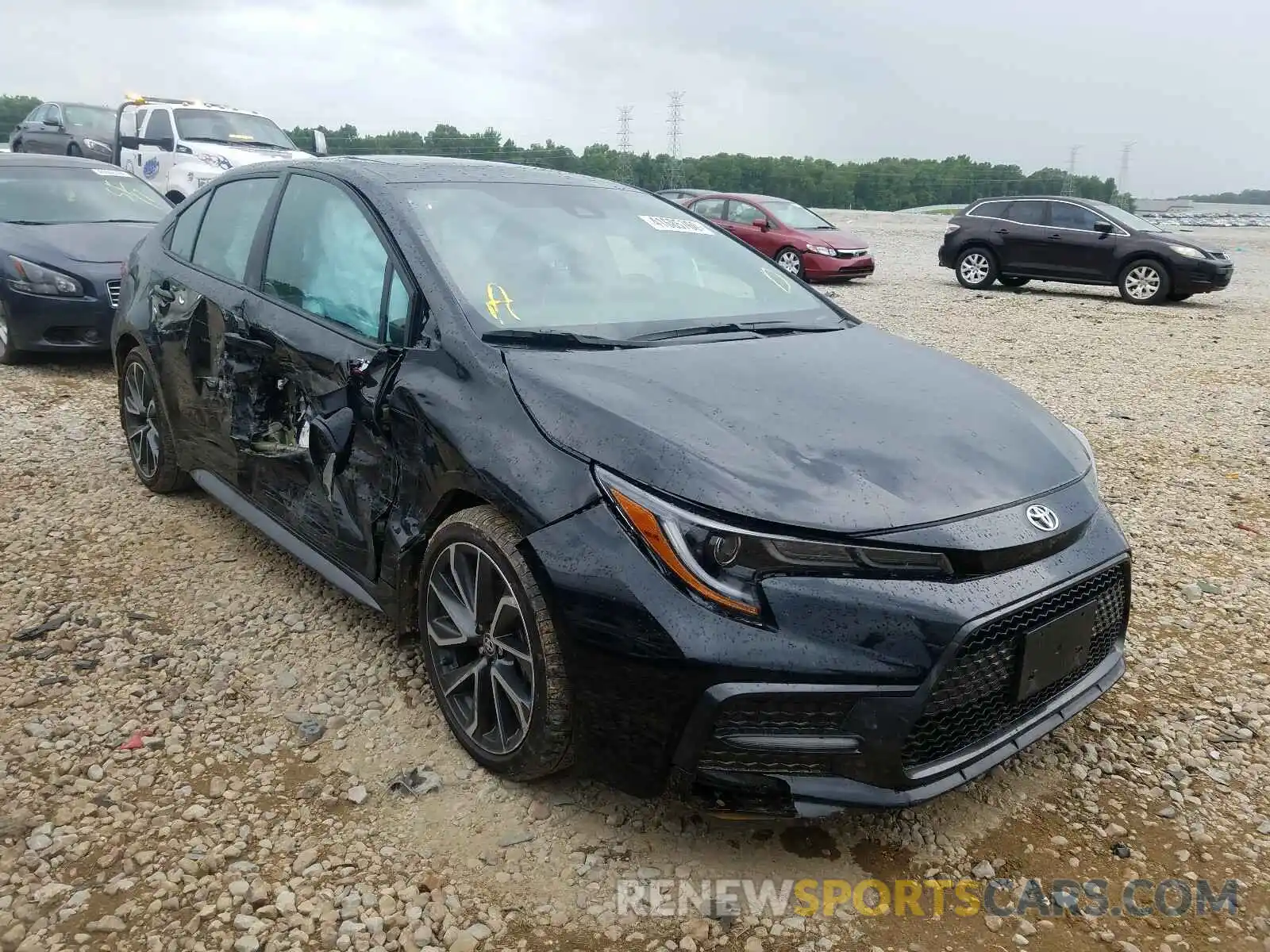 1 Photograph of a damaged car 5YFP4RCE6LP029110 TOYOTA COROLLA 2020