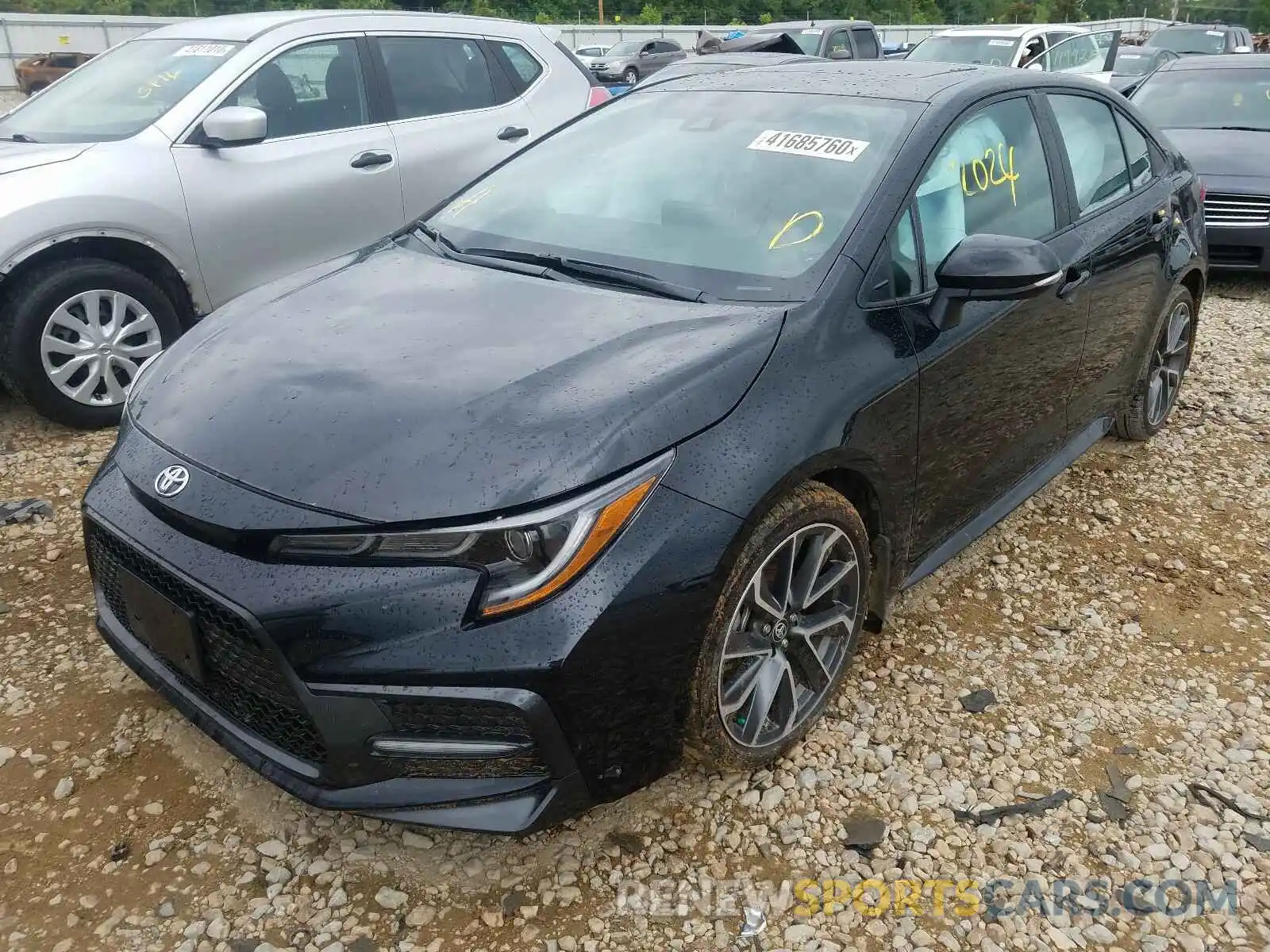 2 Photograph of a damaged car 5YFP4RCE6LP029110 TOYOTA COROLLA 2020