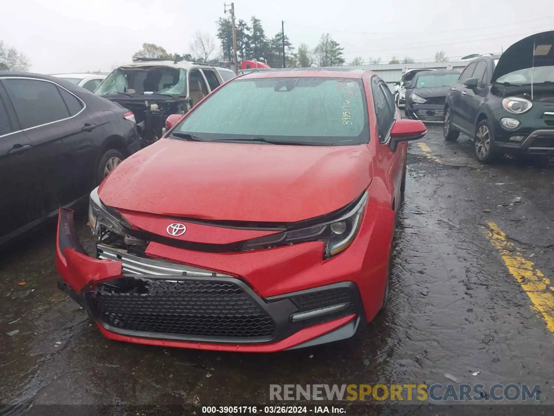 12 Photograph of a damaged car 5YFP4RCE6LP032735 TOYOTA COROLLA 2020