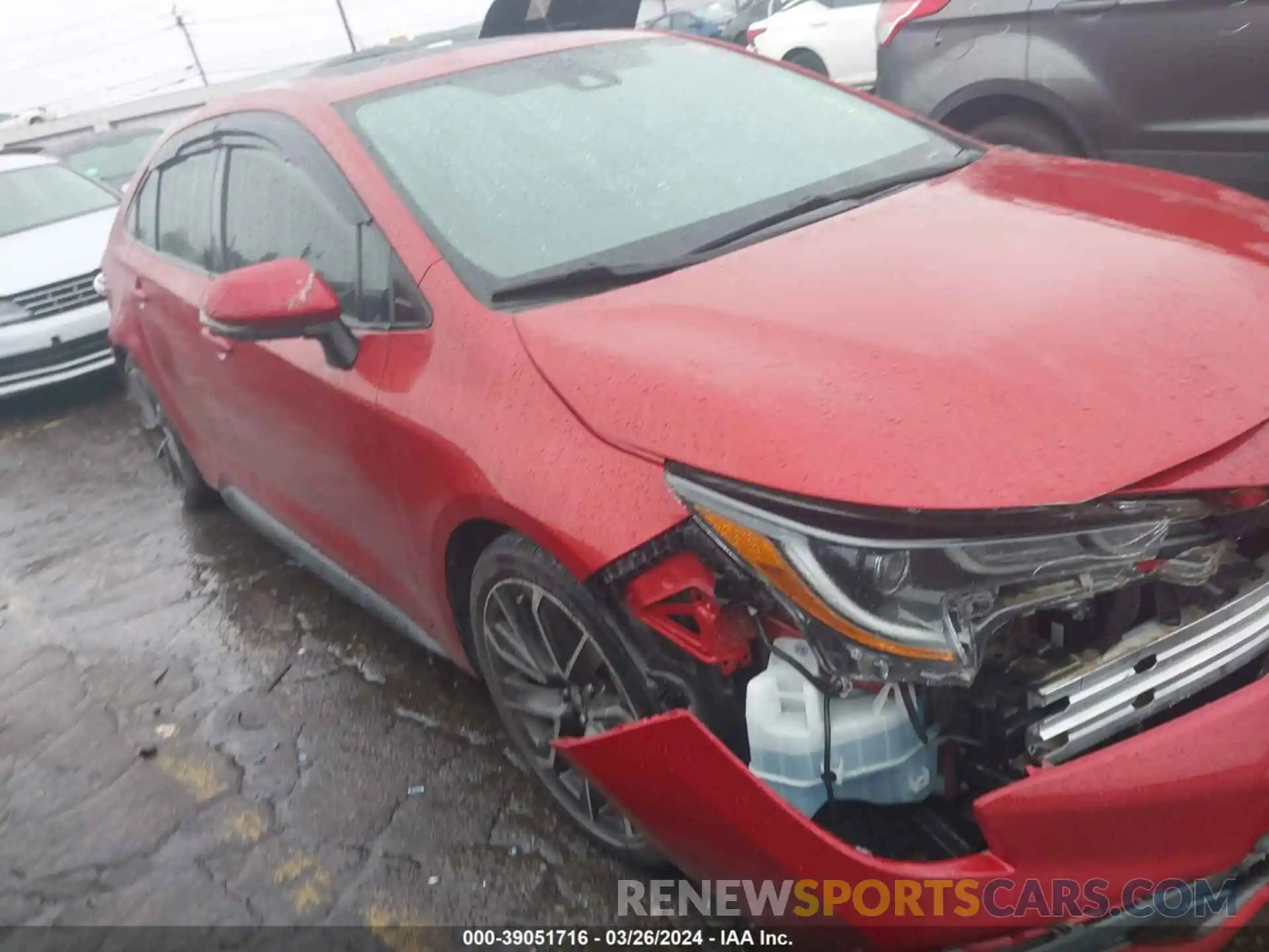 13 Photograph of a damaged car 5YFP4RCE6LP032735 TOYOTA COROLLA 2020