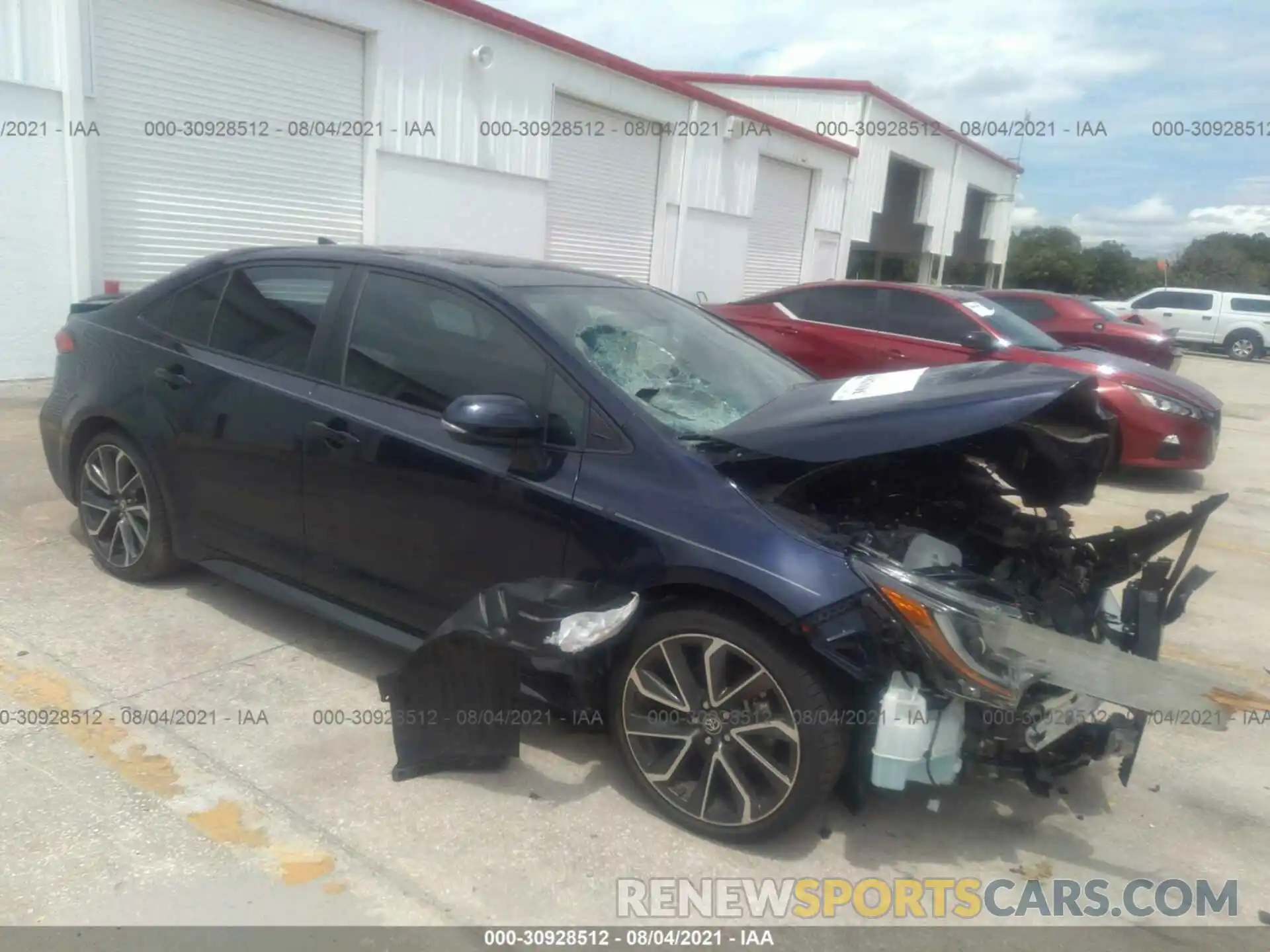 1 Photograph of a damaged car 5YFP4RCE6LP035649 TOYOTA COROLLA 2020