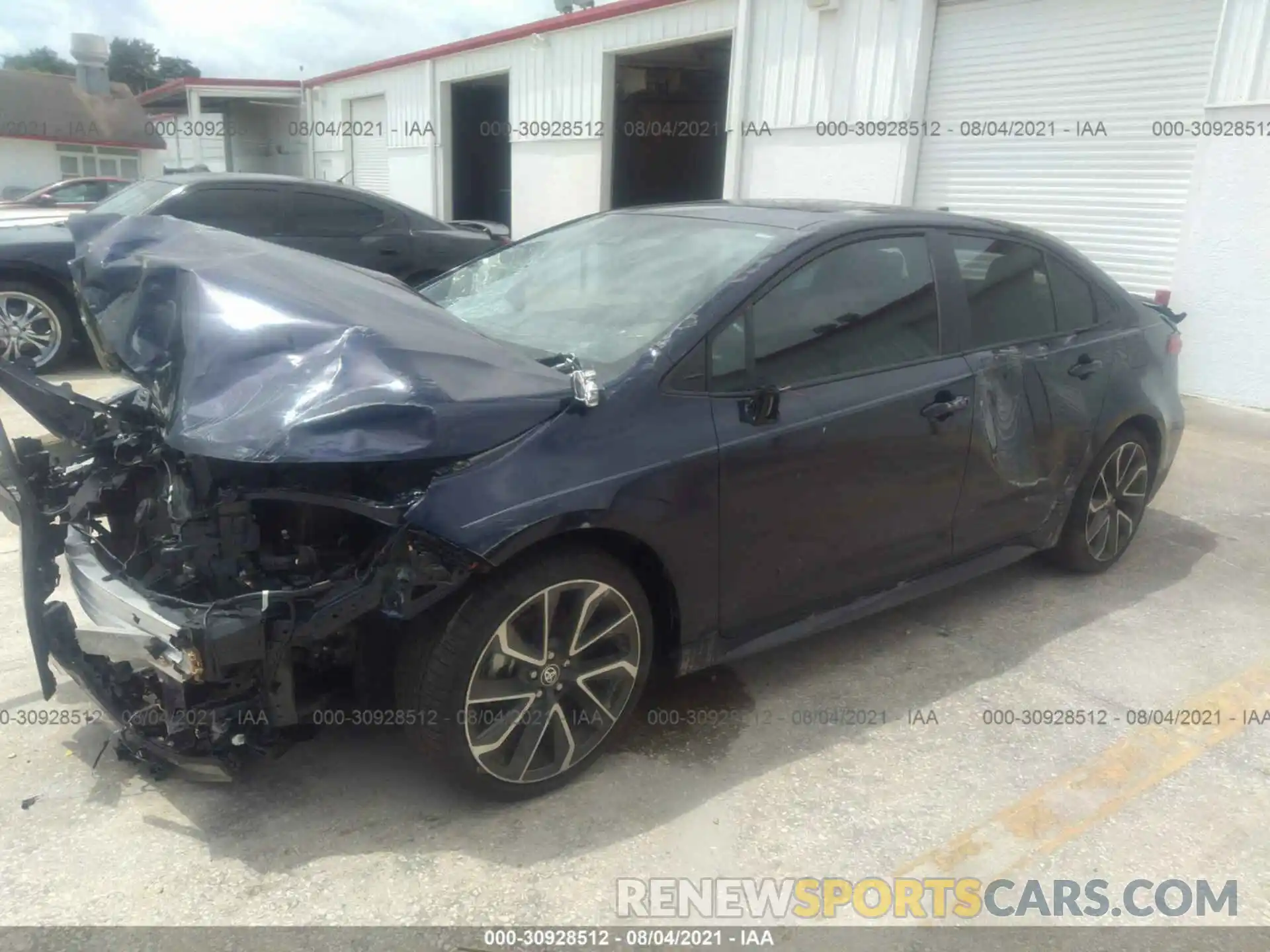 2 Photograph of a damaged car 5YFP4RCE6LP035649 TOYOTA COROLLA 2020