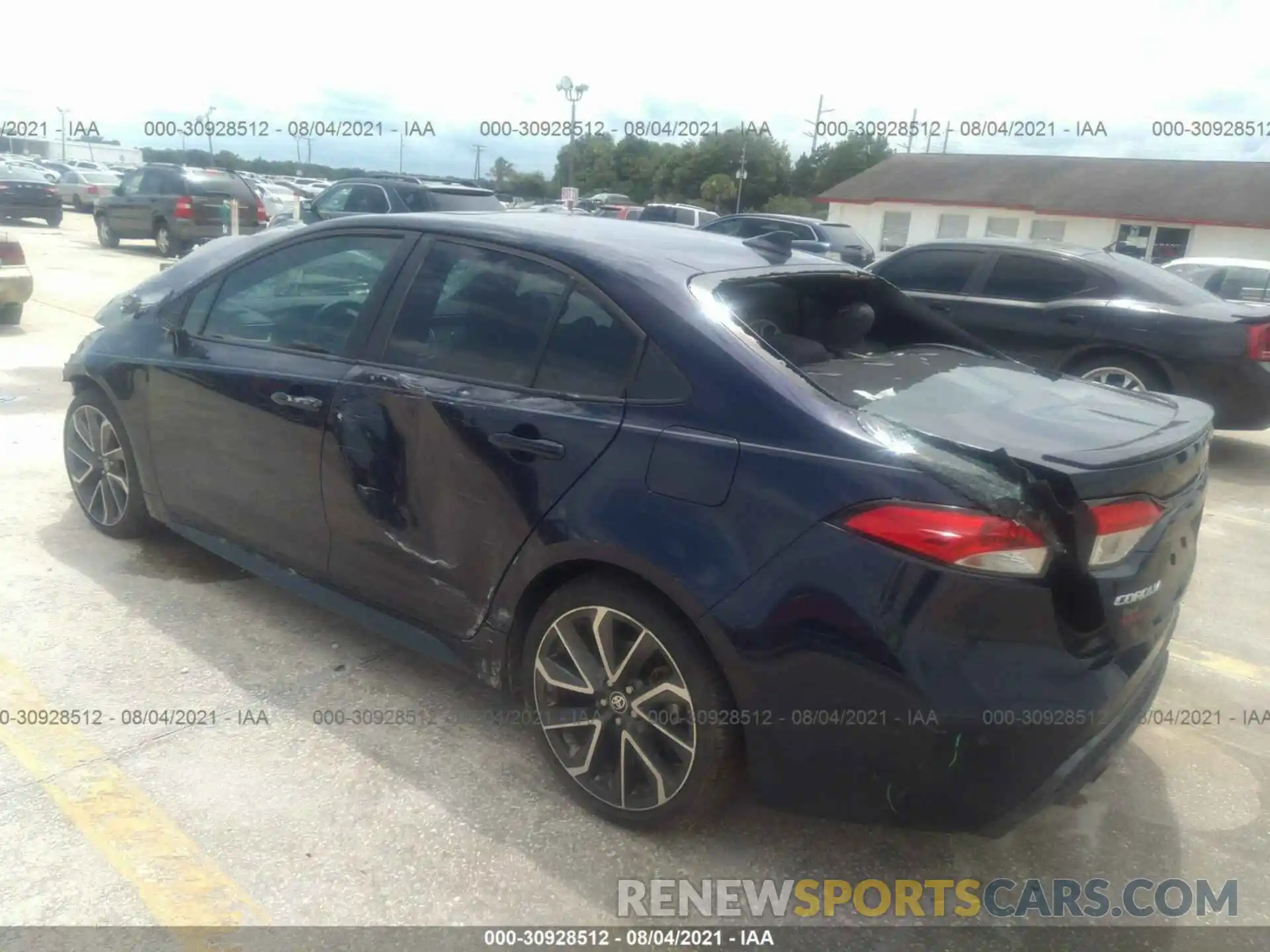 3 Photograph of a damaged car 5YFP4RCE6LP035649 TOYOTA COROLLA 2020