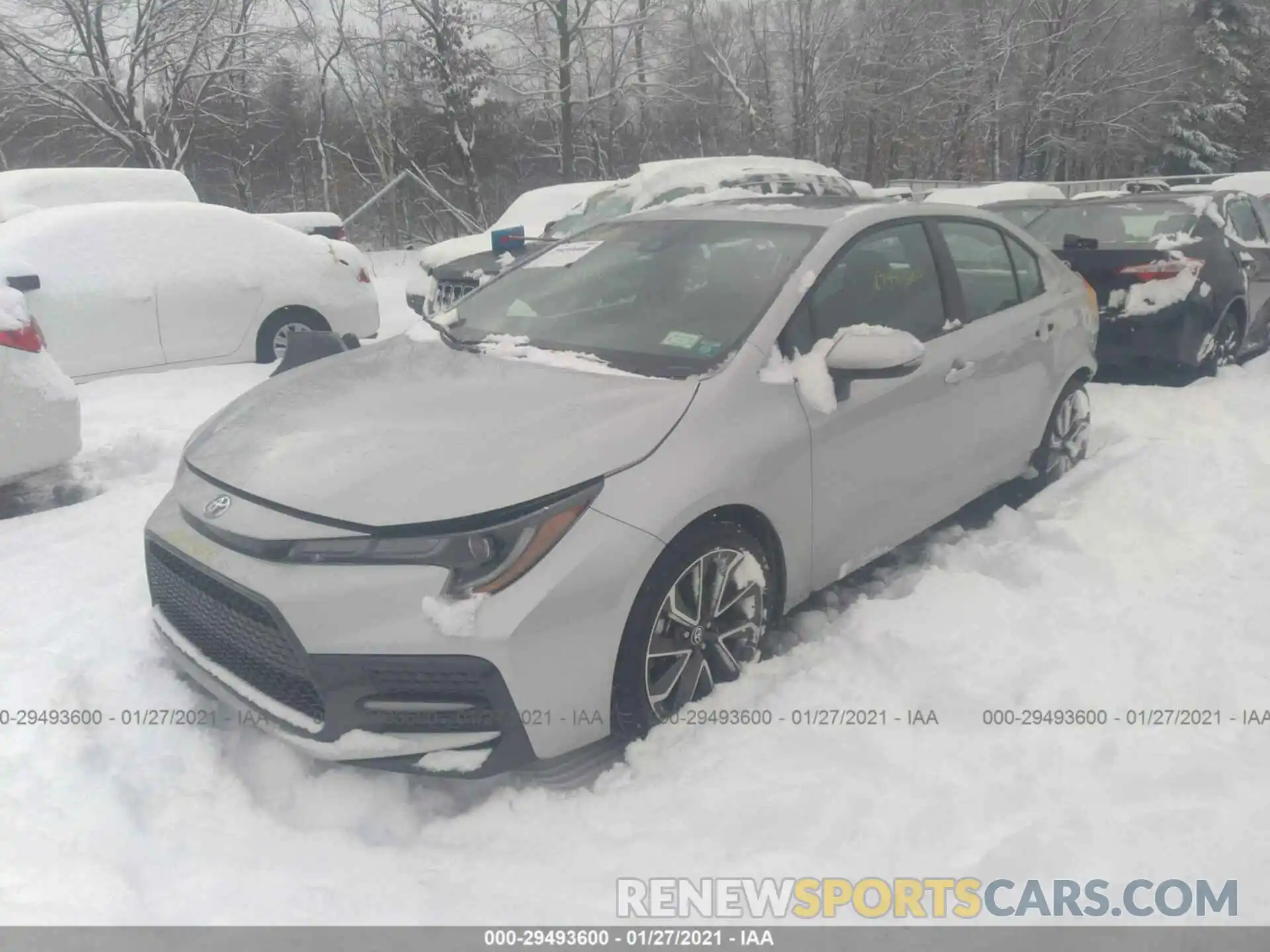 2 Photograph of a damaged car 5YFP4RCE6LP041709 TOYOTA COROLLA 2020