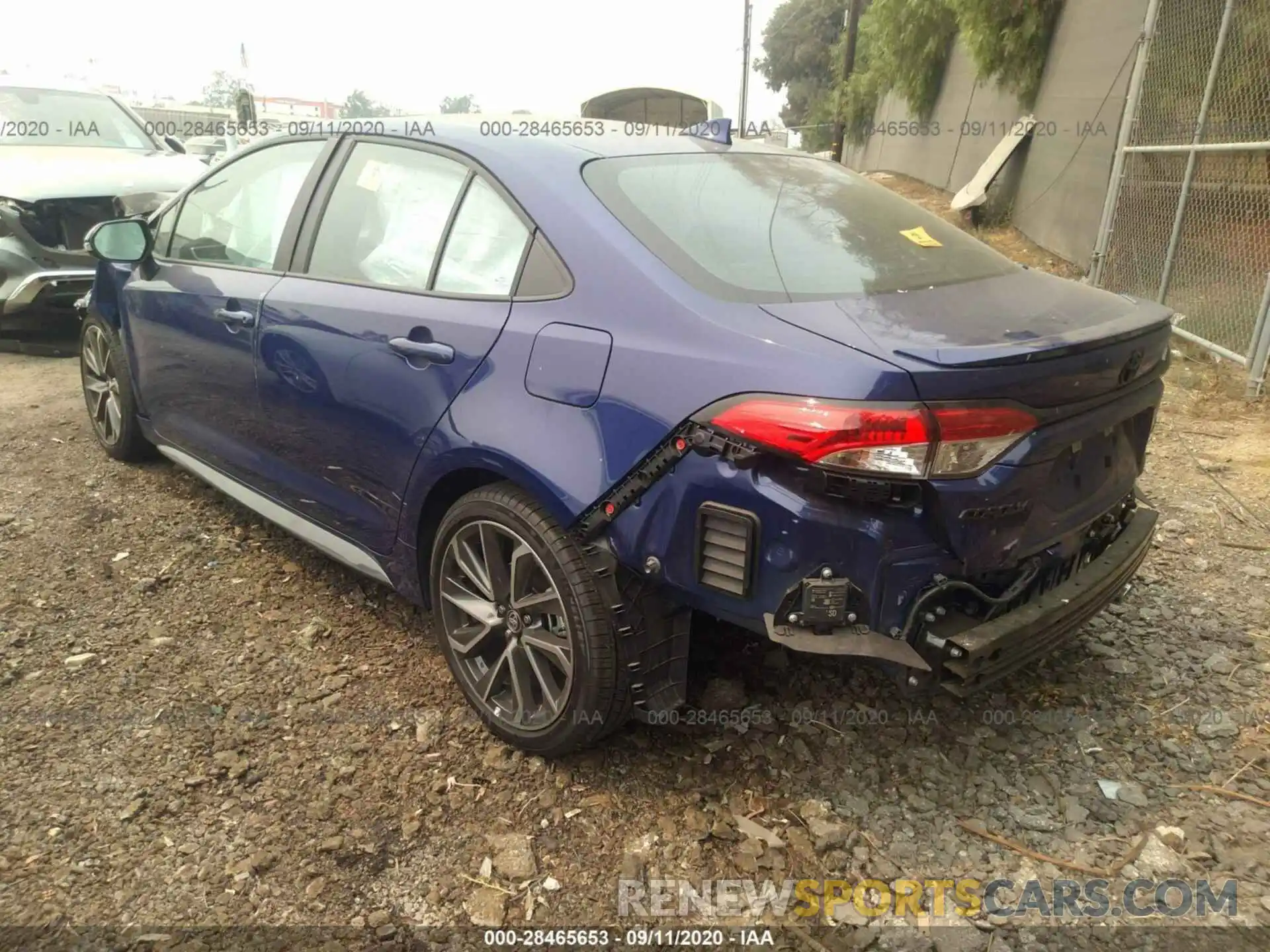 3 Photograph of a damaged car 5YFP4RCE6LP045601 TOYOTA COROLLA 2020