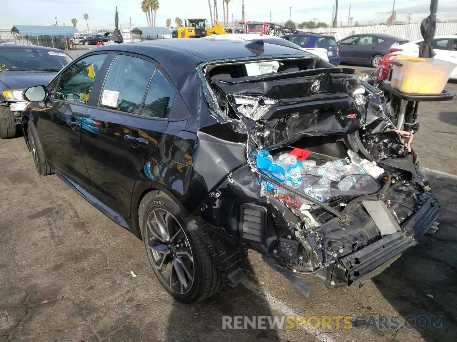 3 Photograph of a damaged car 5YFP4RCE6LP045923 TOYOTA COROLLA 2020