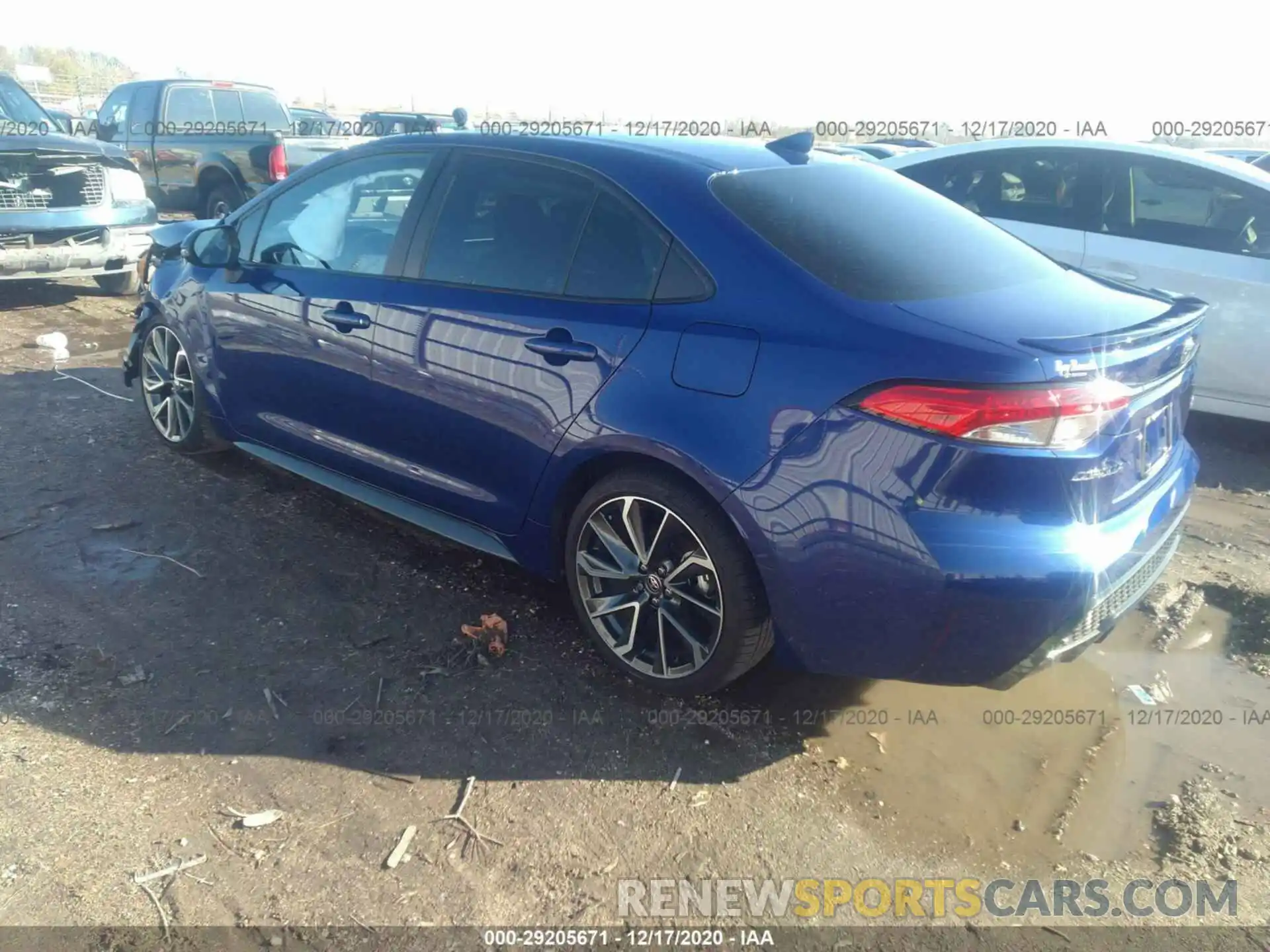 3 Photograph of a damaged car 5YFP4RCE7LP005950 TOYOTA COROLLA 2020