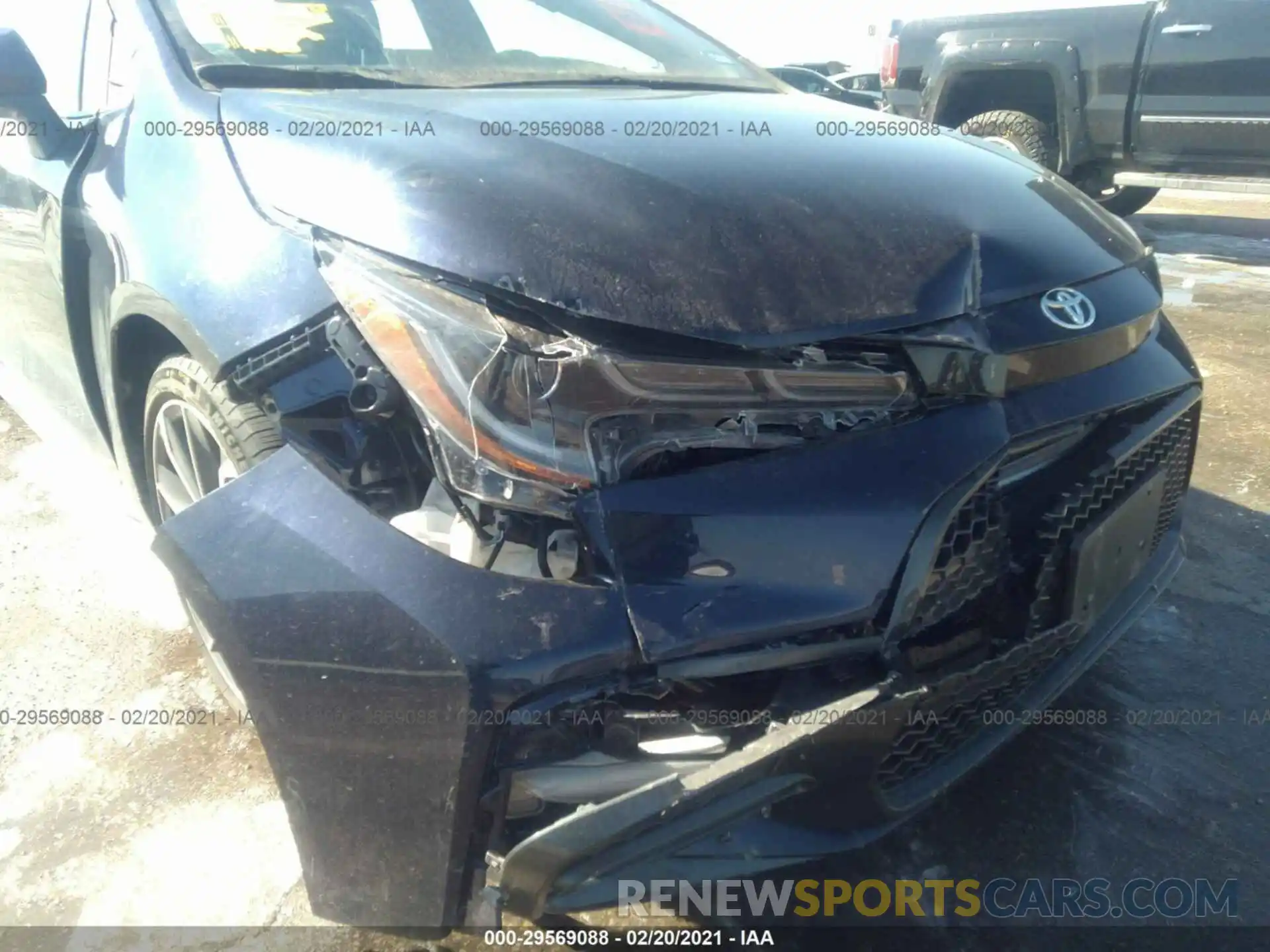 6 Фотография поврежденного автомобиля 5YFP4RCE7LP008721 TOYOTA COROLLA 2020