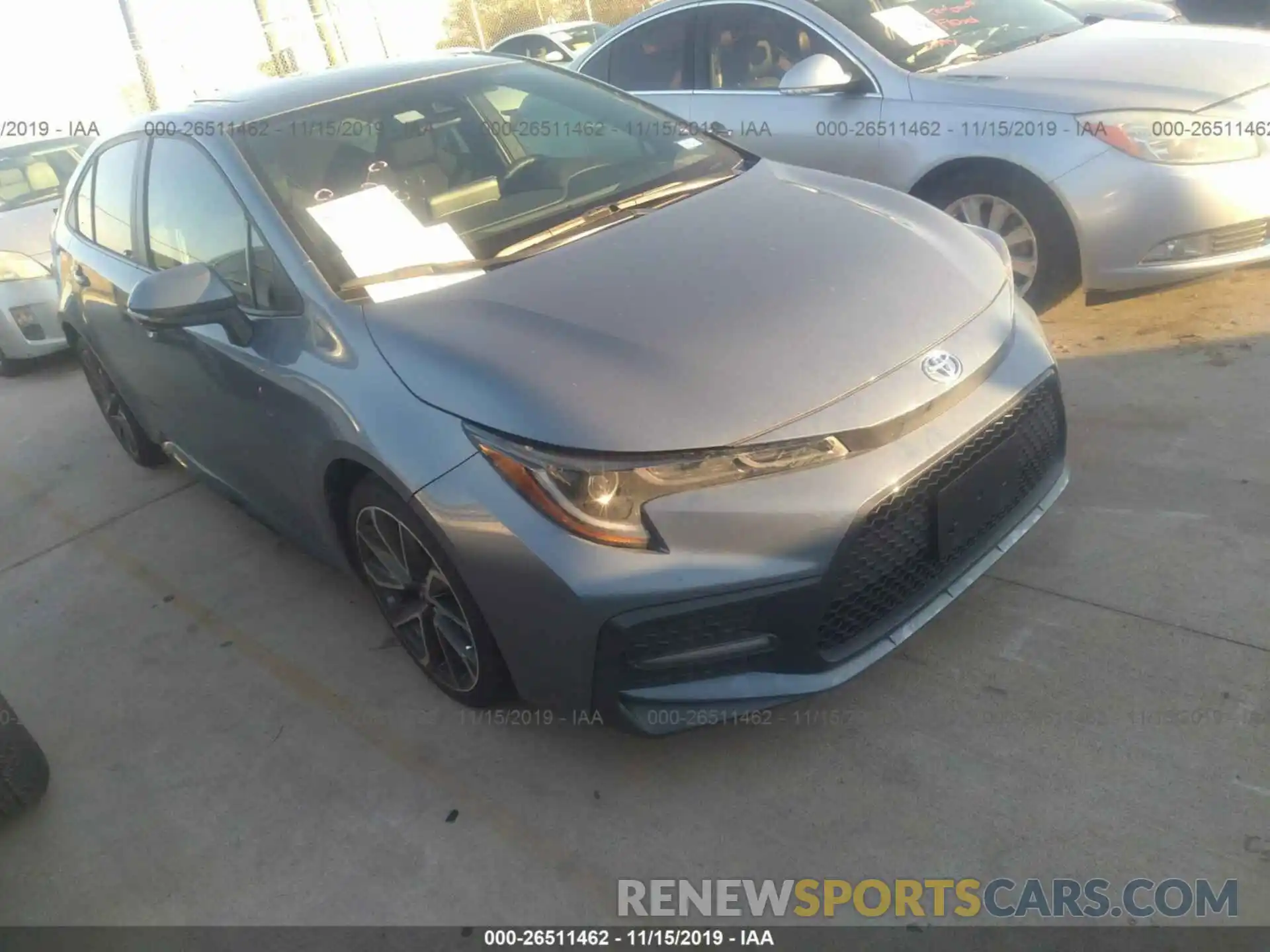 1 Photograph of a damaged car 5YFP4RCE7LP009397 TOYOTA COROLLA 2020