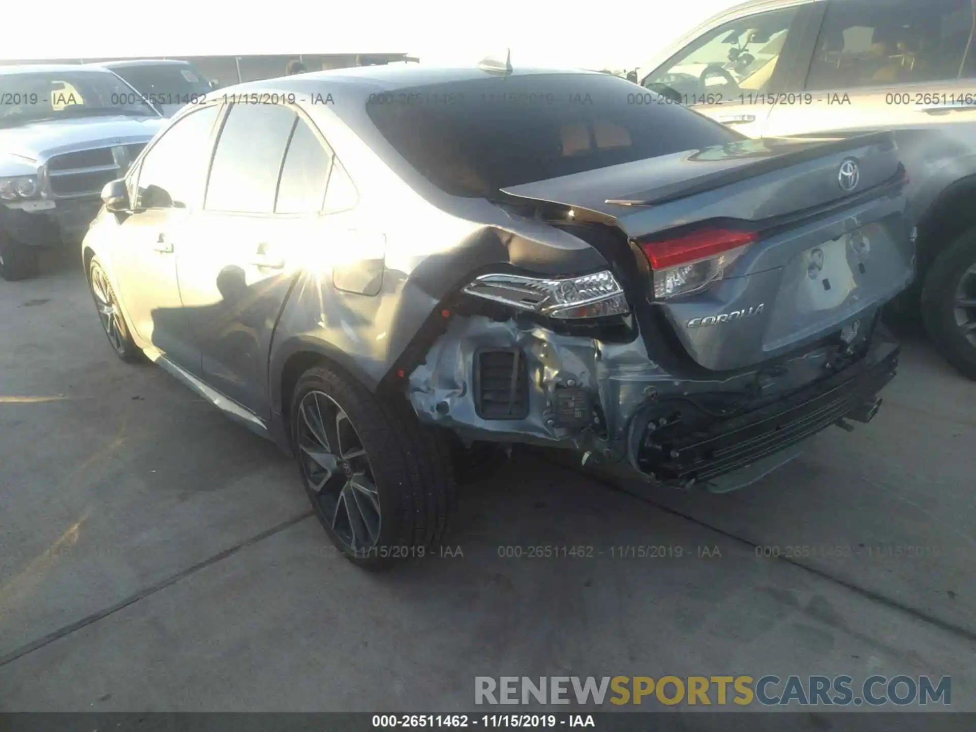 3 Photograph of a damaged car 5YFP4RCE7LP009397 TOYOTA COROLLA 2020